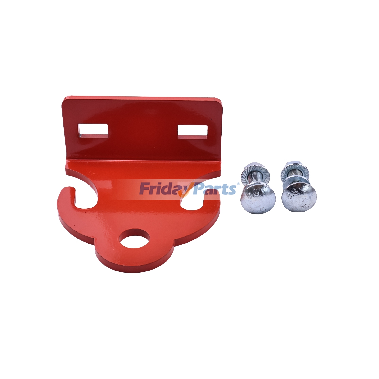 Bolt on Hitch with Chain Rope Hook For Bad Boy Mower