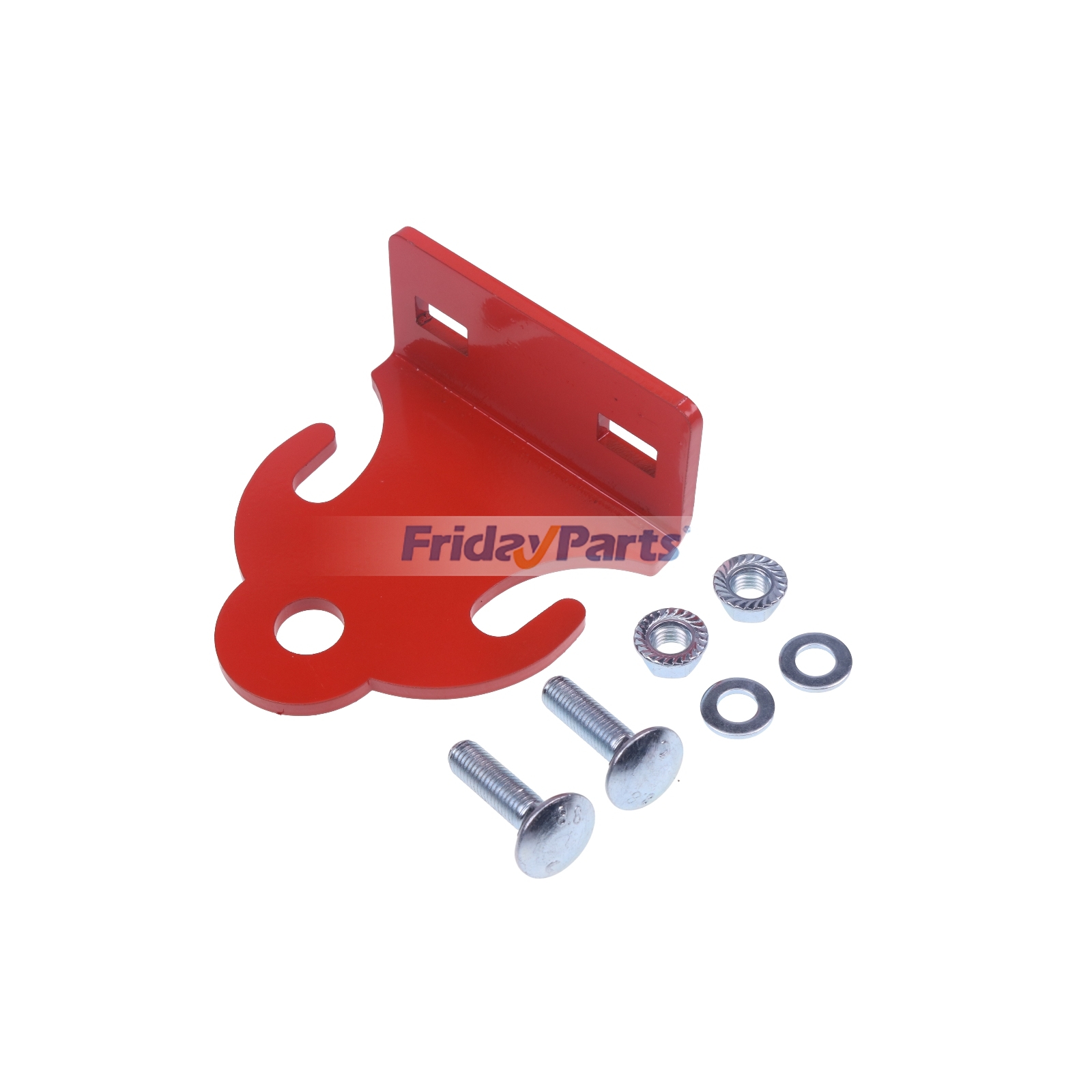 Bolt on Hitch with Chain Rope Hook for Mower