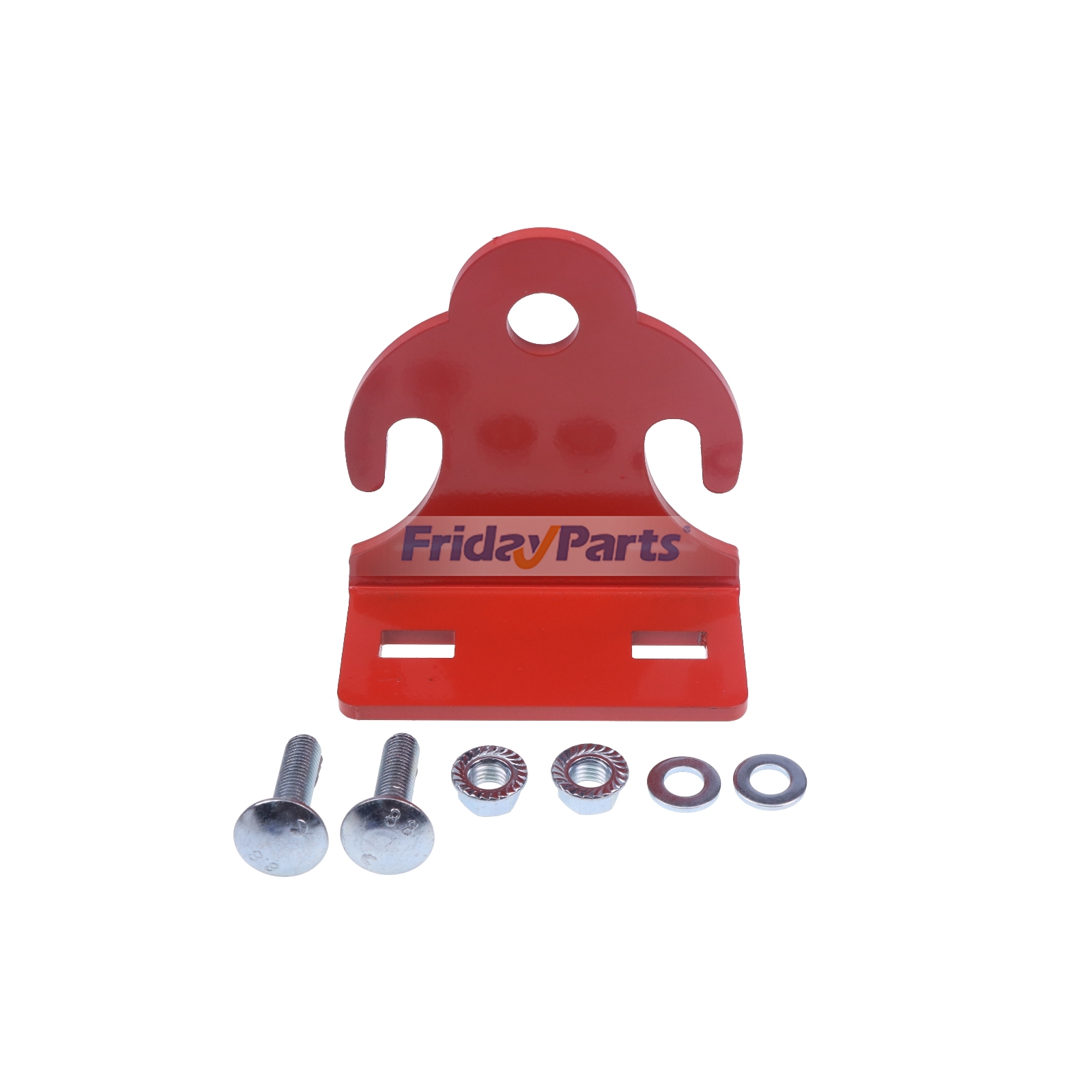 Mower Bolt on Hitch with Chain Rope Hook