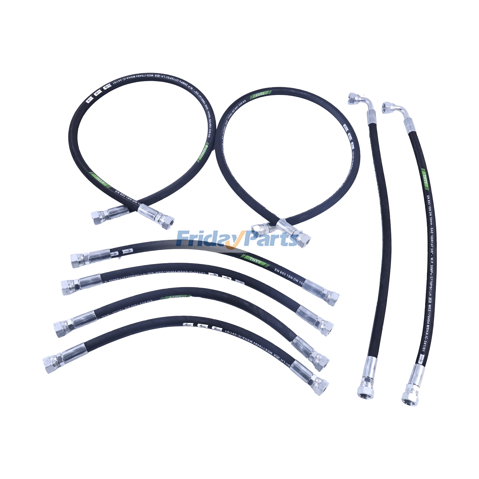 Kit de tuyau pour vérin de flèche et de godetpour Chargeur