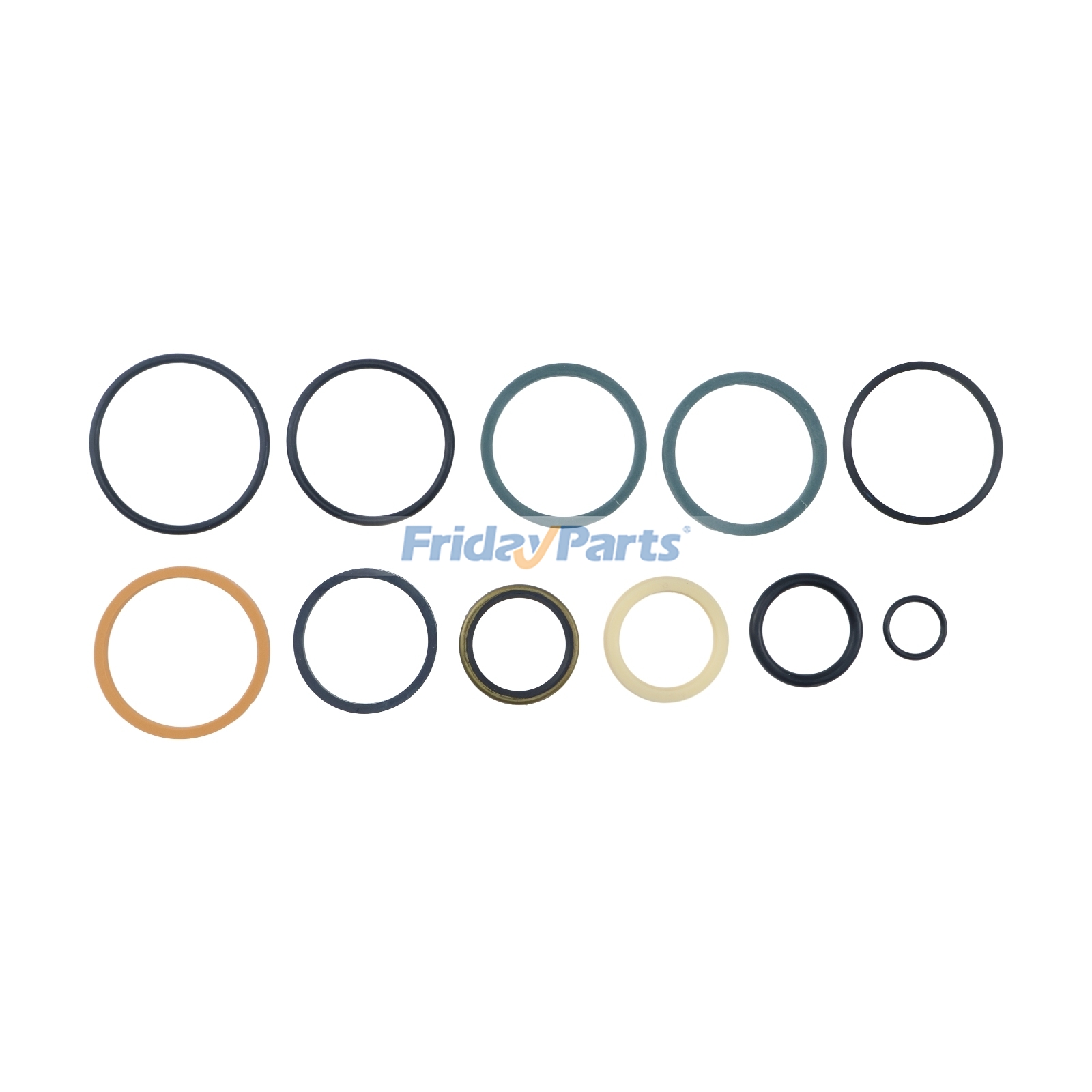 Kit de joints pour vérins de flèche et de godet 75545-64600 pour chargeuse Kubota LA350A, LA352, LA450, LA450A, LA450S et LA450S-2pourPour KUBOTA