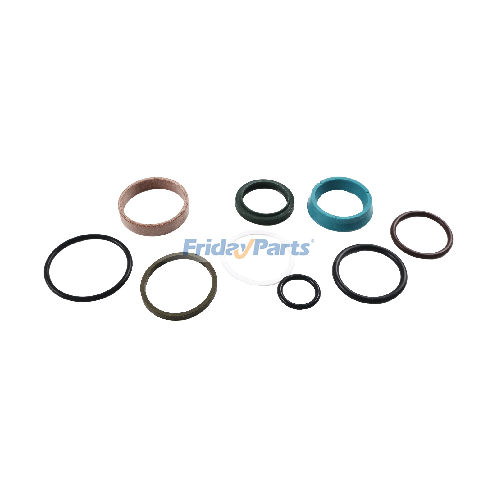Kit de sellos para cilindros de pluma y cucharón 7J273-63400 para cargadora Kubota LA463 LA513 LA514 LA524 LA524FL LA525 LA525FL LA526 LA555 Tractor L2501 L2800 L3301 de FridayParts