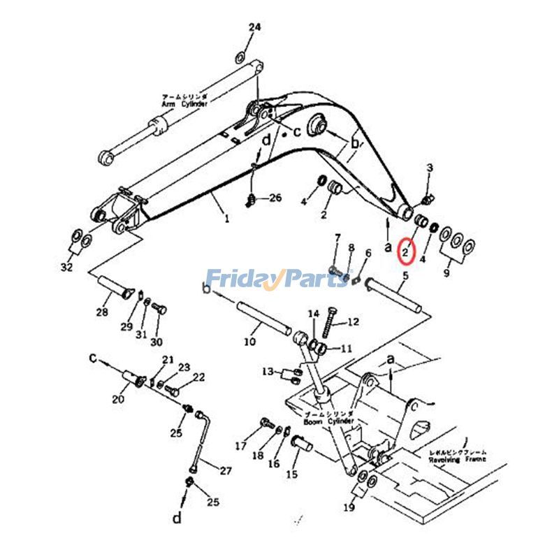 Boom Bushing for Excavator