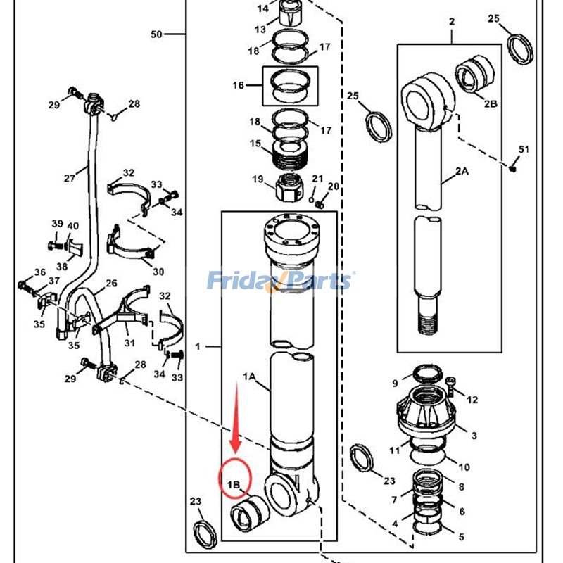  Boom Bushing For JOHN DEERE