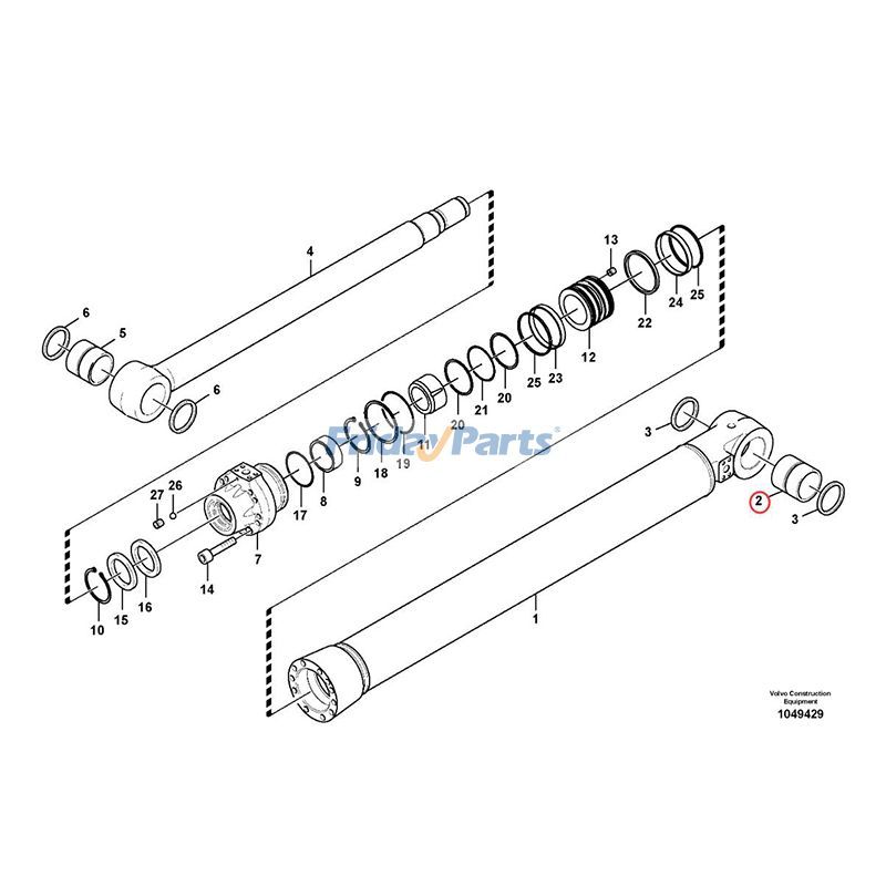 Boom Cylinder Bushing for Excavator,Loader