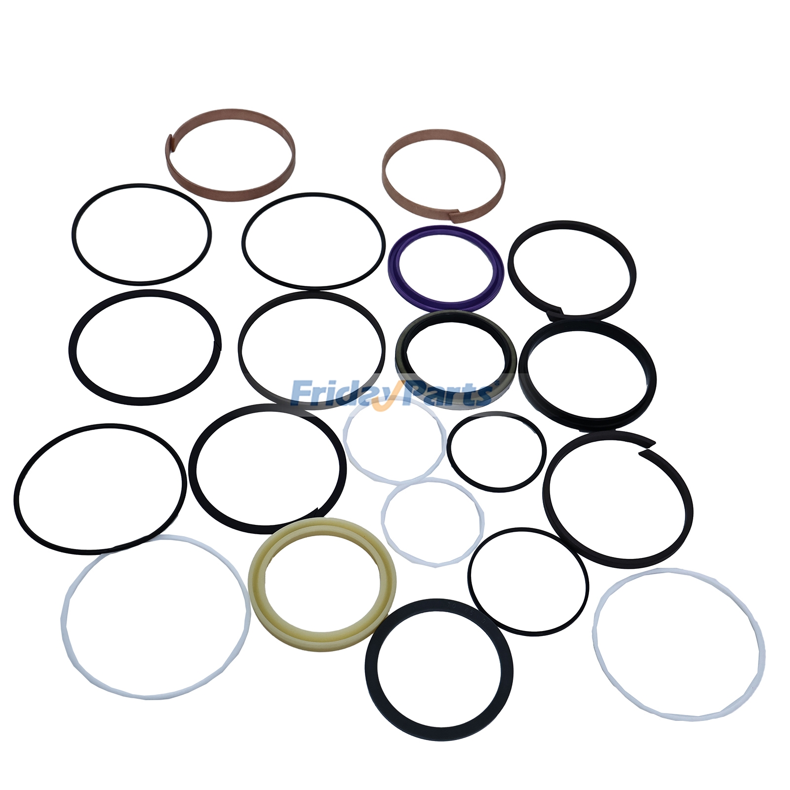 Kit de sellos para cilindro de pluma YM01V00006R100 YM01V00006R200 para excavadora New Holland E160 EH160