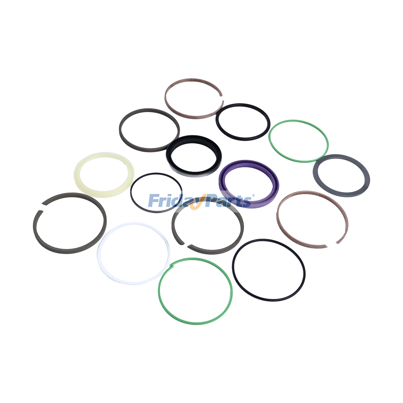 Boom Cylinder Seal Kit compatible with Excavator