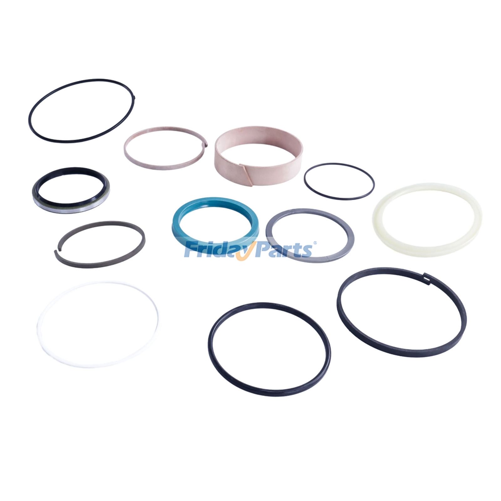 Motor,Escavadora  Para CAT - Kit de vedação do cilindro da lança 179-9634 para motor Caterpillar CAT 3046 3066 Escavadeira 315C 318C 319C