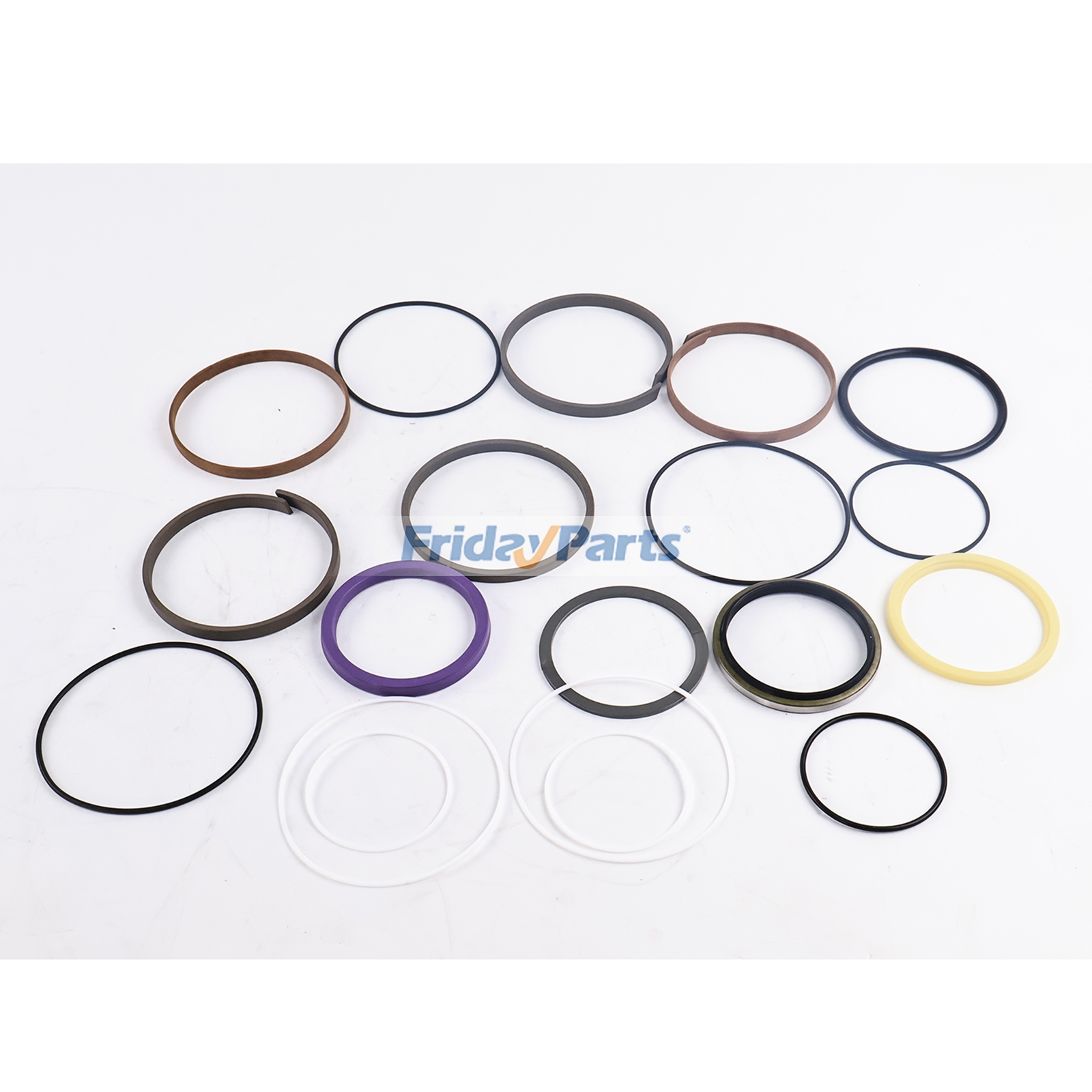 Boom Cylinder Seal Kit 2438U1102R300 for Kobelco Excavator SK200-3 SK200-4 SK200LC-4 SK210-4 SK210LC