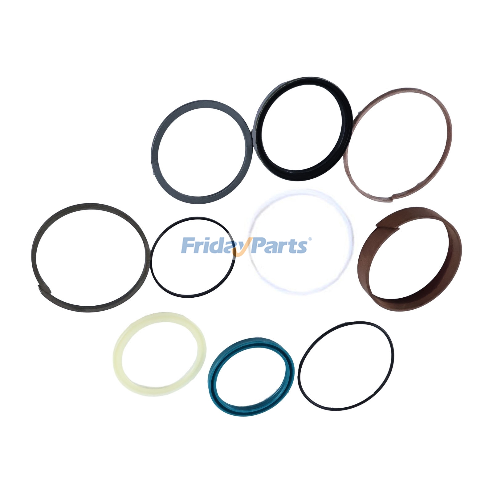 Kit de sello de cilindro de pluma 266-7861 para motor Caterpillar CAT 3046 C4.2 3054C Excavadora 315C 315DL 318DL