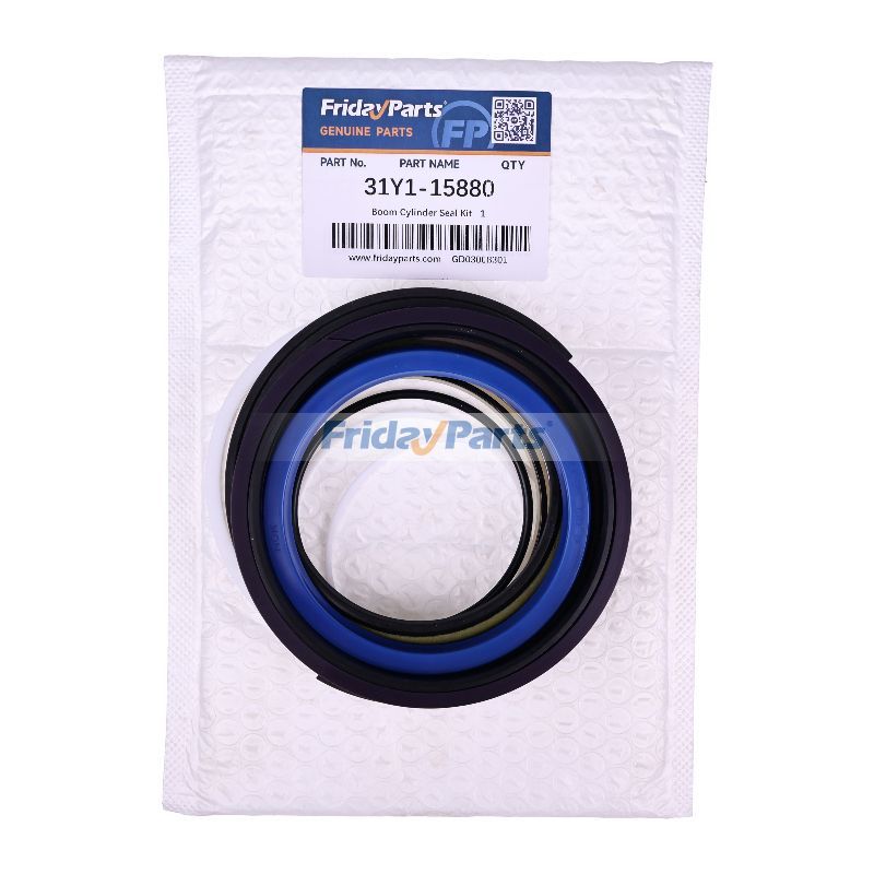 Kit de joint de vérin de flèche 31Y1-15880 pour excavatrice Hyundai R210LC-7 R210LC-7H R220LC-7H