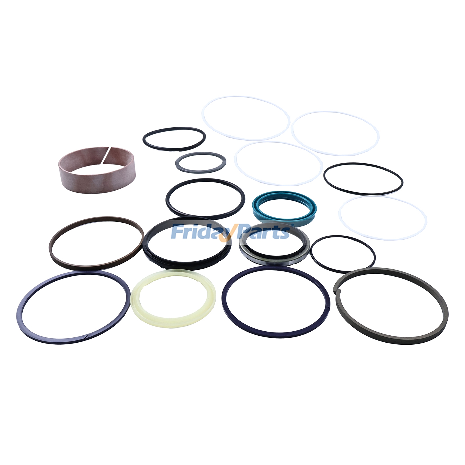 Kit de vedação do cilindro da lança 415-7472 para escavadeira Mitsubishi Engine 4M40 Caterpillar CAT 308D para Motor,Escavadora 