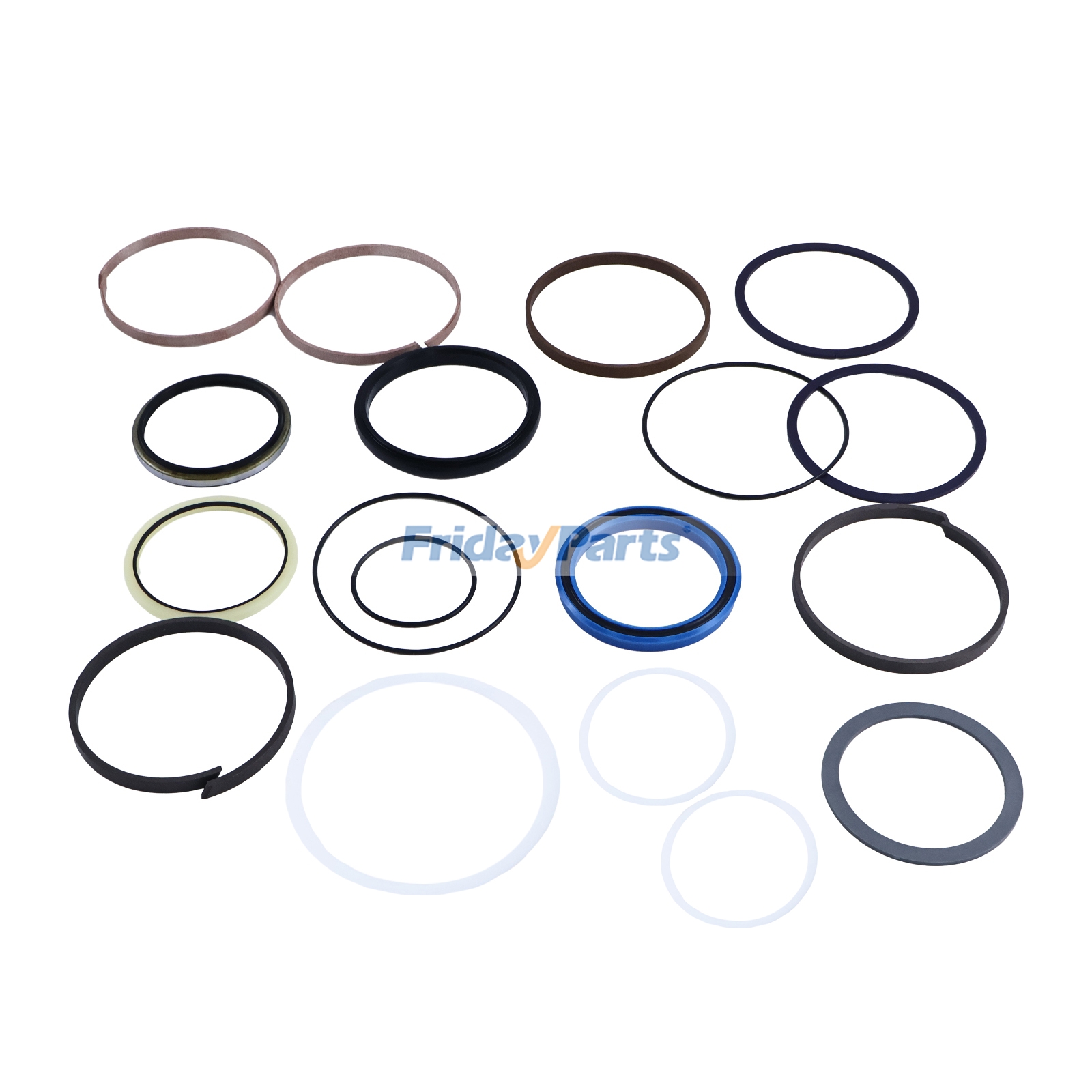 Auslegerzylinder-Dichtungssatz 440-00042BKT für Doosan Komatsu Daewoo Bagger SOLAR 250LC-V SOLAR 255LC-V DH250-V DH258-5 DH258-7