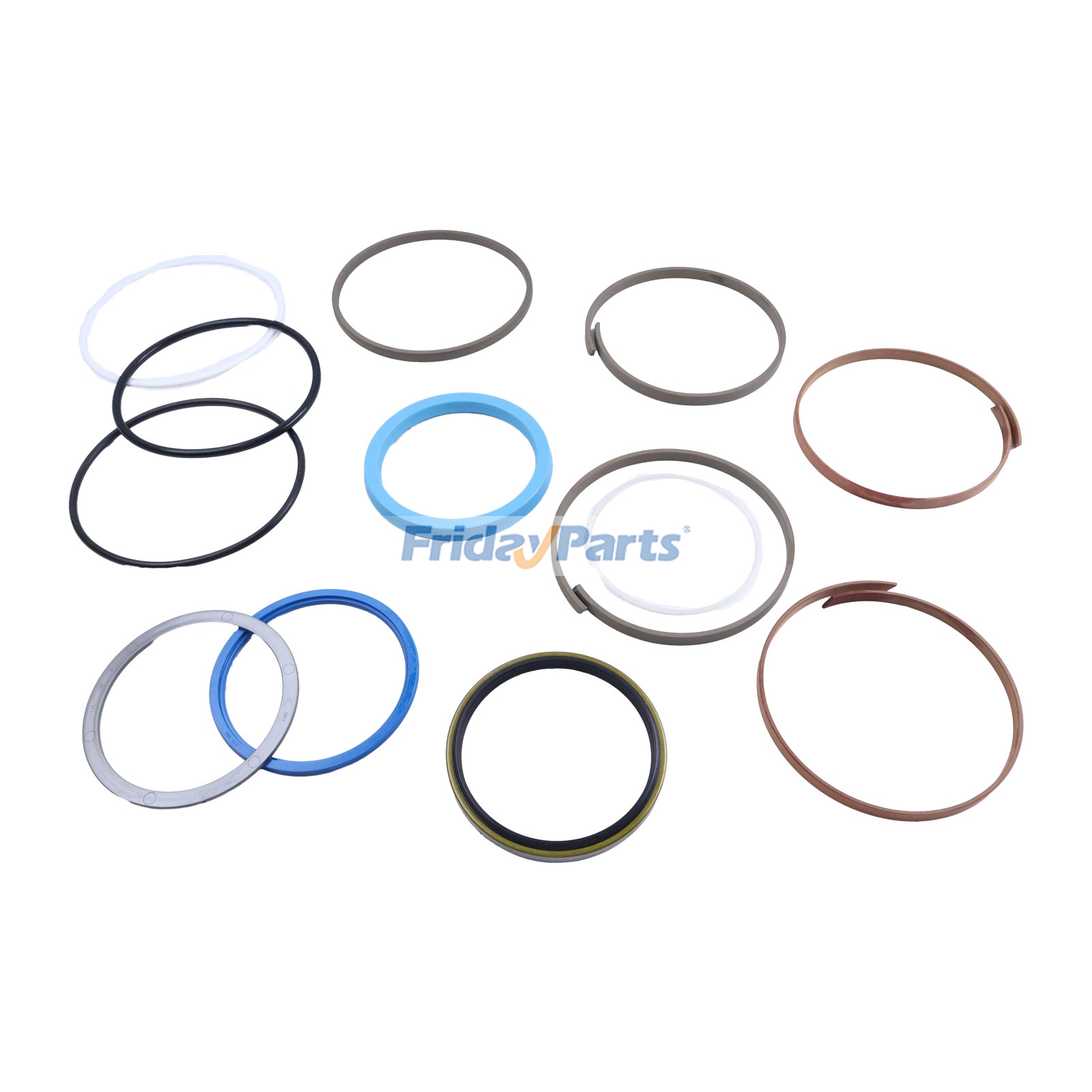 Ausleger-Zylinderdichtungssatz 4653040 für Hitachi-Bagger ZX450-3 ZX470H-3 ZX470LCR-5G ZX500LC-3 ZX520LCR-3F