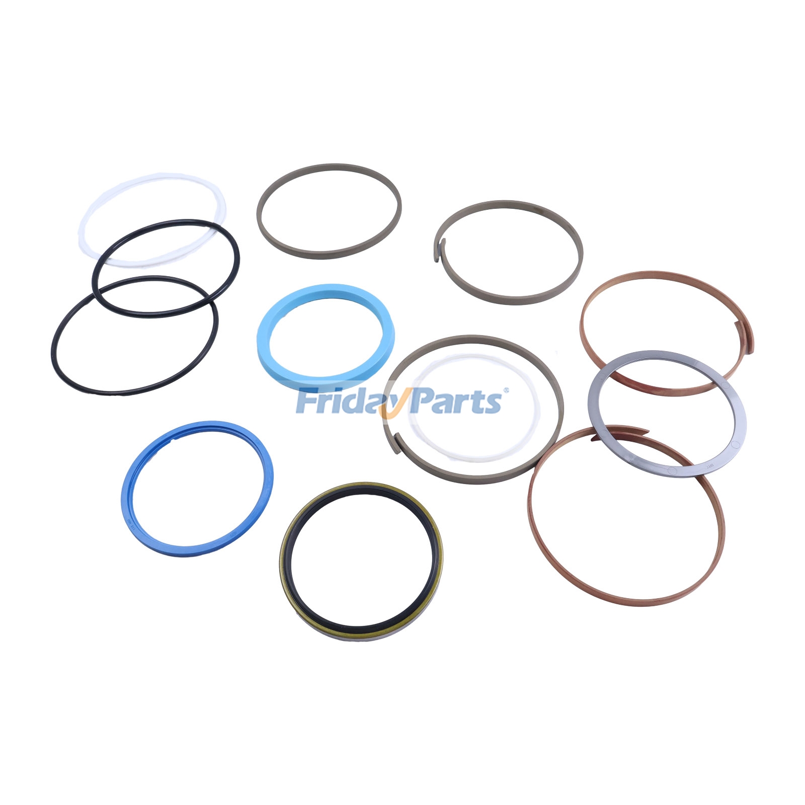 FridayParts Dichtungssatz für Auslegerzylinder