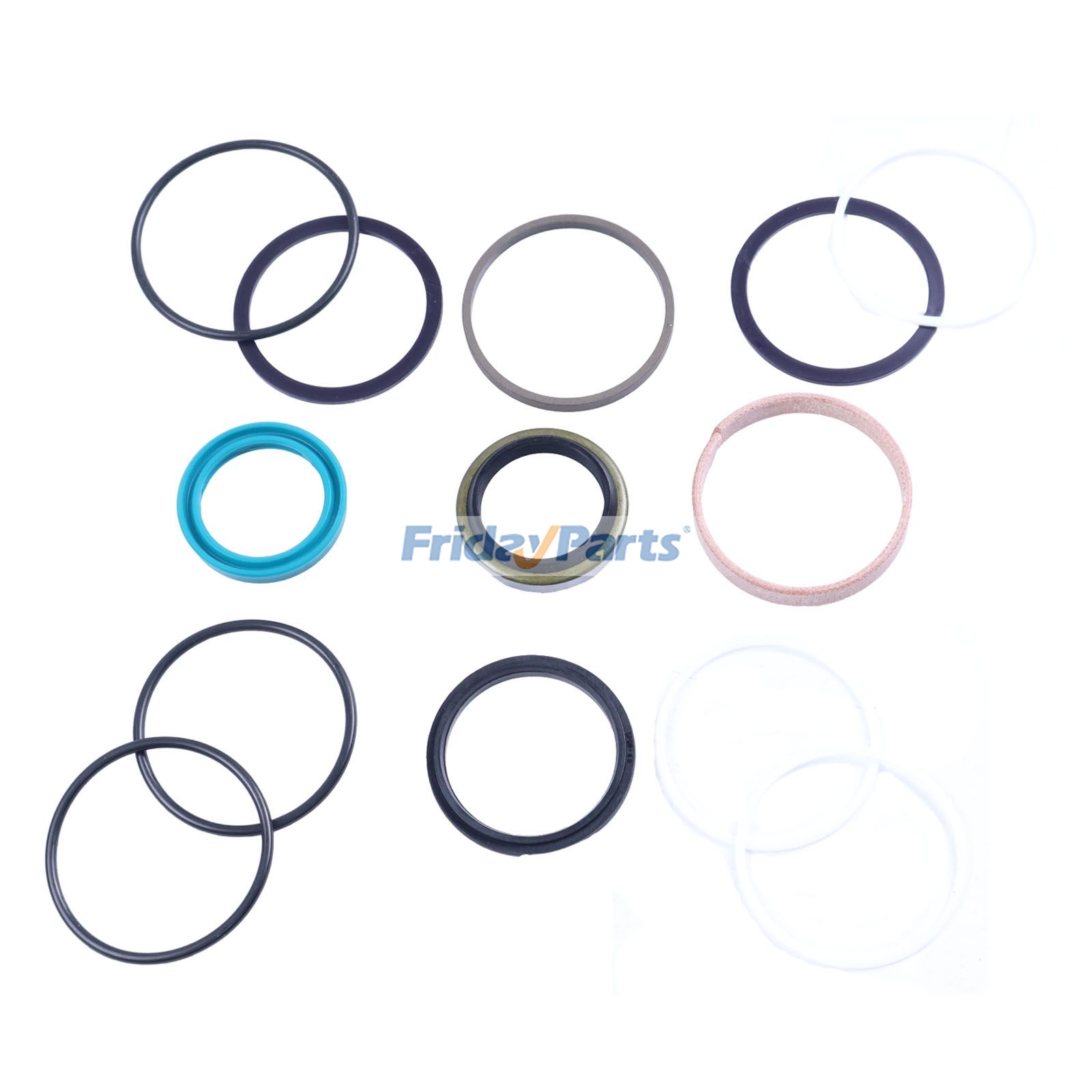 Kit de joint de vérin de flèche 707-98-12390 pour excavatrice Komatsu Engine 3D67E PC16R-2 PC16R-3 PC16R-3HS PC18MR-2 PC18MR-3pourPour KOMATSU