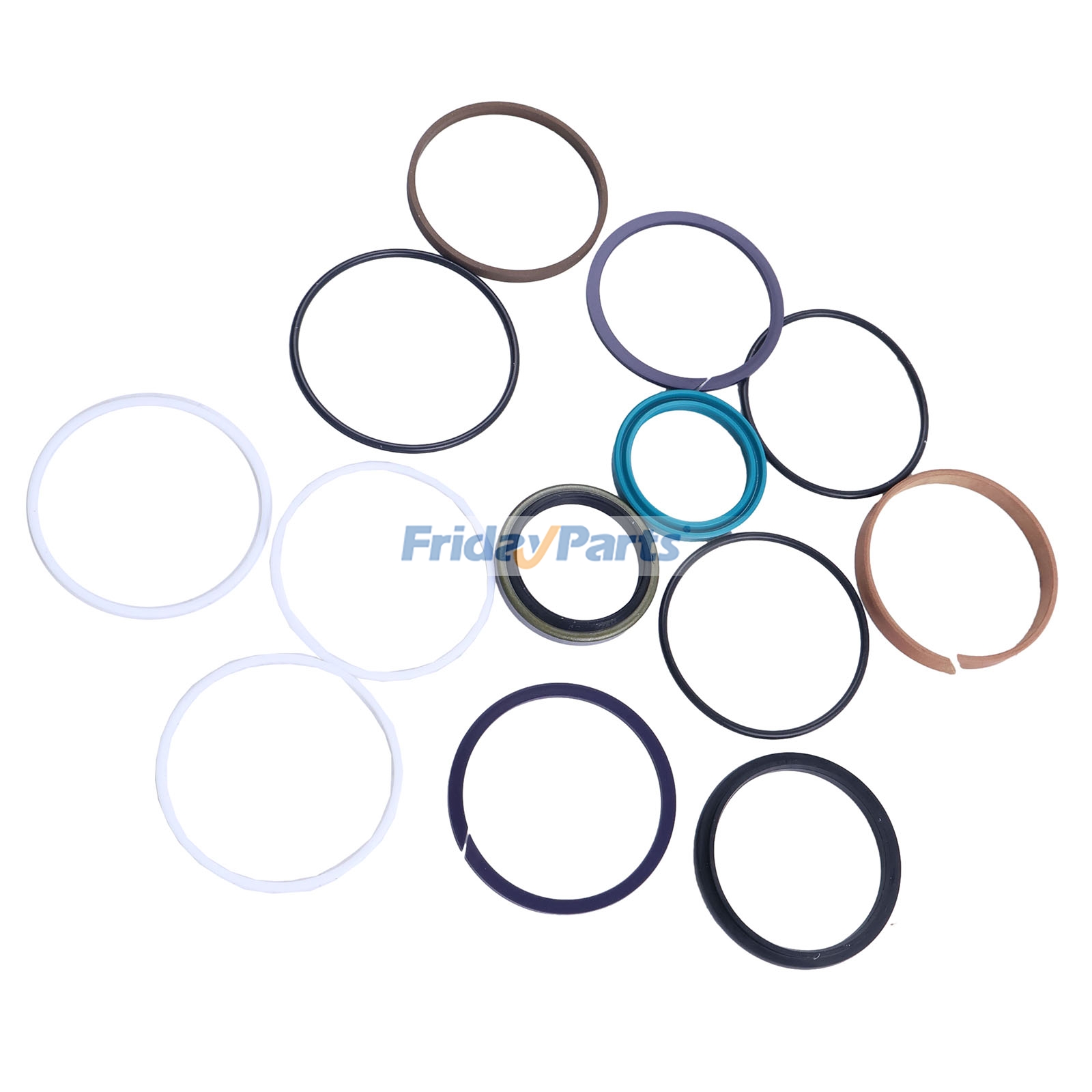 Boom Cylinder Seal Kit 707-98-23890 for Komatsu Engine 3D82AE-6BM-DA Excavator PC27MR-2 PC27MR-2-A PC27MR-2-B PC27MR-3