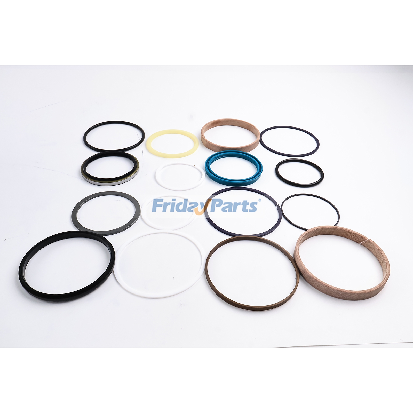 Kit de vedação do cilindro da lança 707-99-46140 para escavadeira Komatsu Engine SAA6D102E PC228US-3 PC228USLC-3 FridayParts