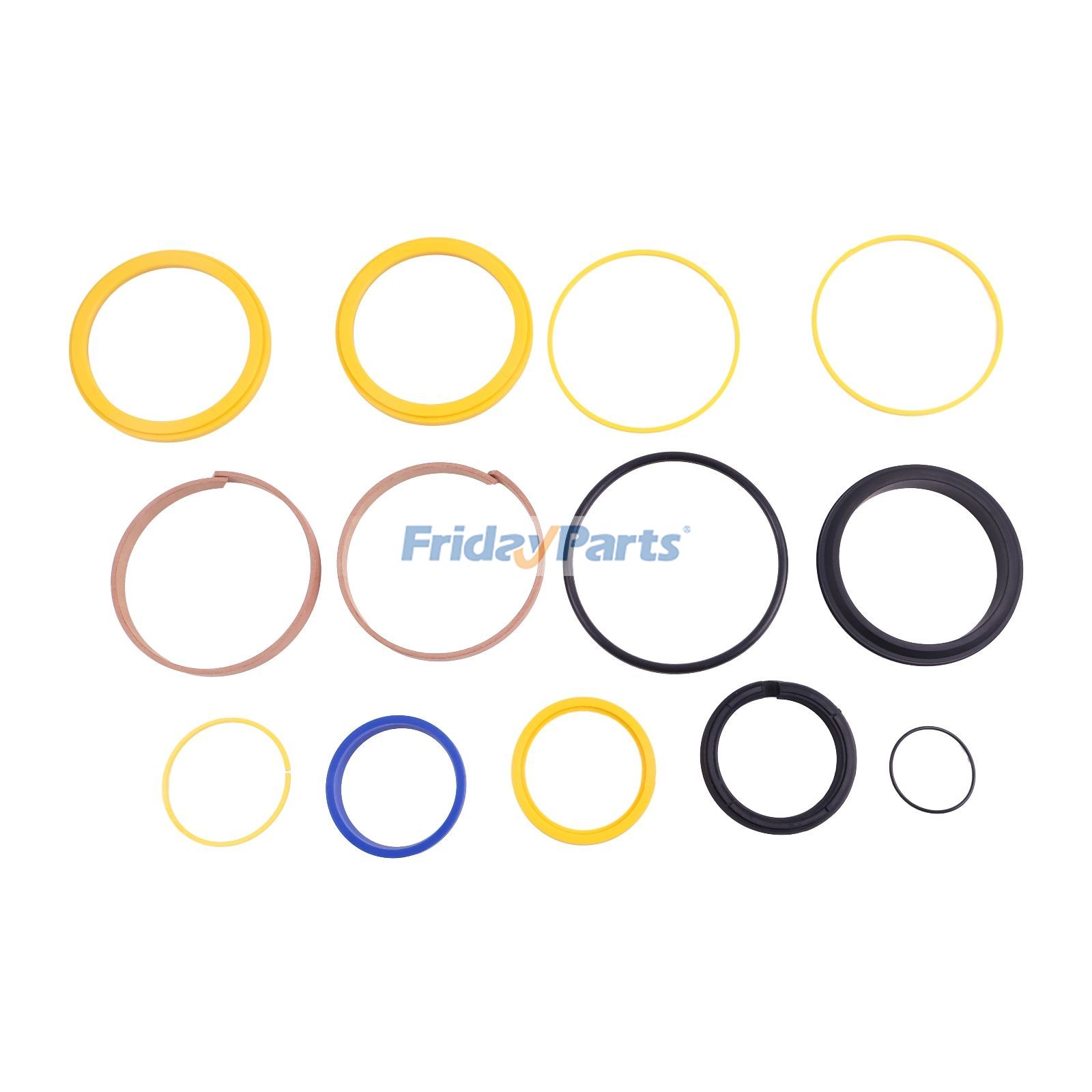 Kit de sello de cilindro de pluma 991/00014 para JCB 3CX 3D 4C 4CN 214 415 412 420 430 530B-4HL Para JCB