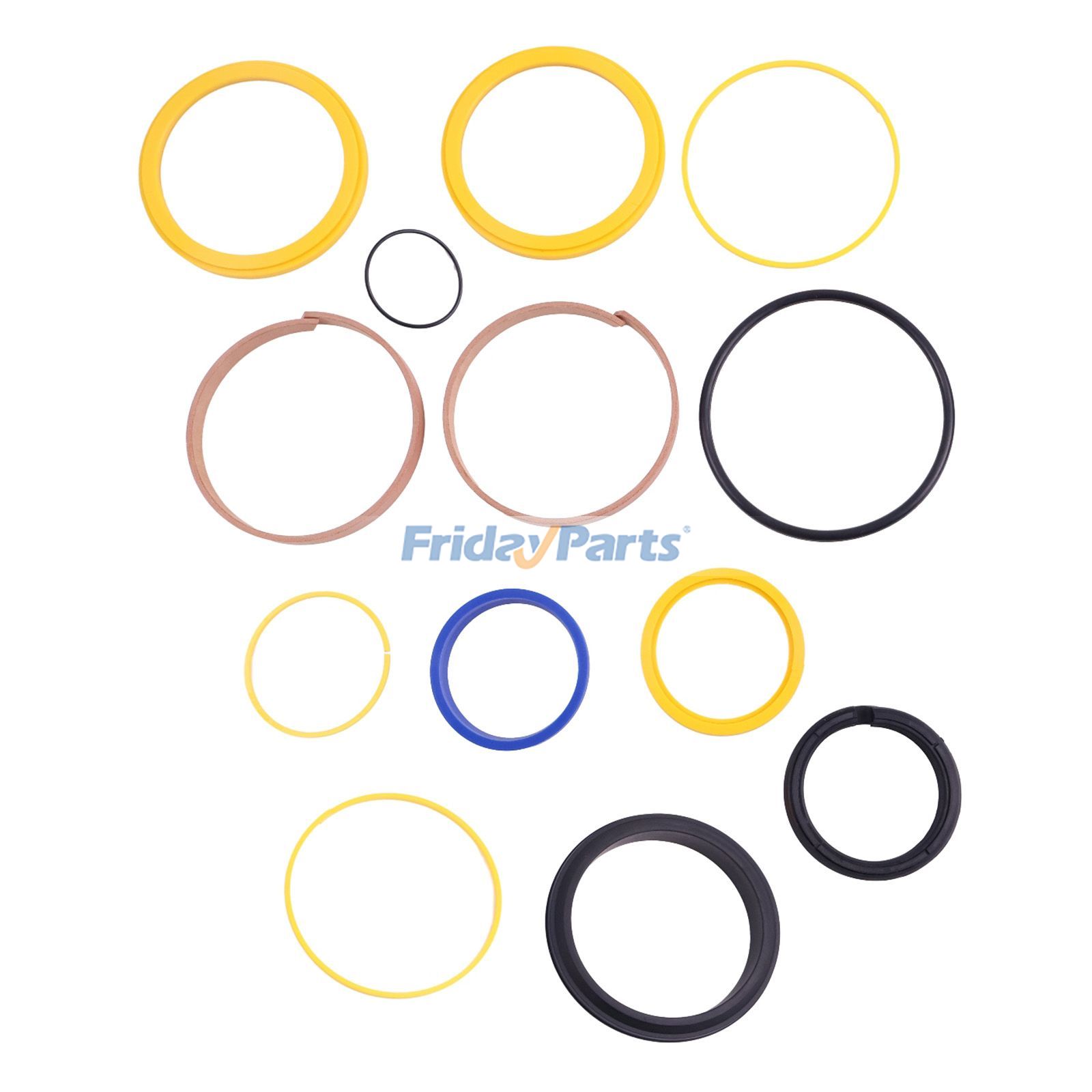 Kit de sello de cilindro de pluma 991/00014 para JCB 3CX 3D 4C 4CN 214 415 412 420 430 530B-4HL de FridayParts