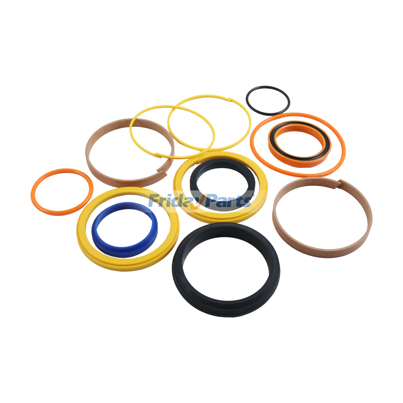 Kit de sello de cilindro de pluma 991/00131 para JCB 3D 214 1400 1400B 4C 4CX444 4CXSM444 505-19 FM