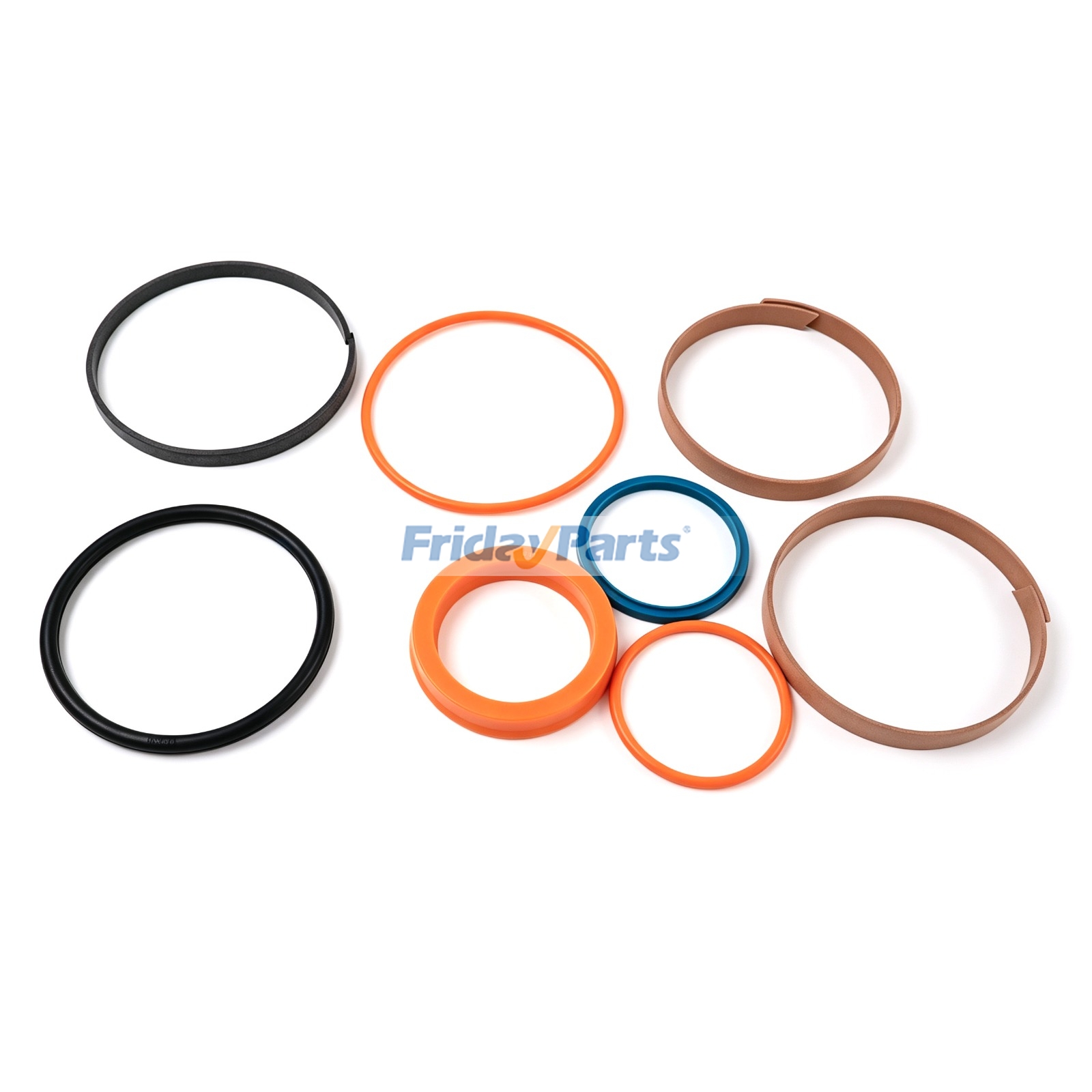 Kit de joint de vérin de flèche 991/00144 pour chargeuse-pelleteuse JCB 1400B 1550B 1600B 1700B 214 215 215-4 216 217 3C 3CX 3DpourPour JCB