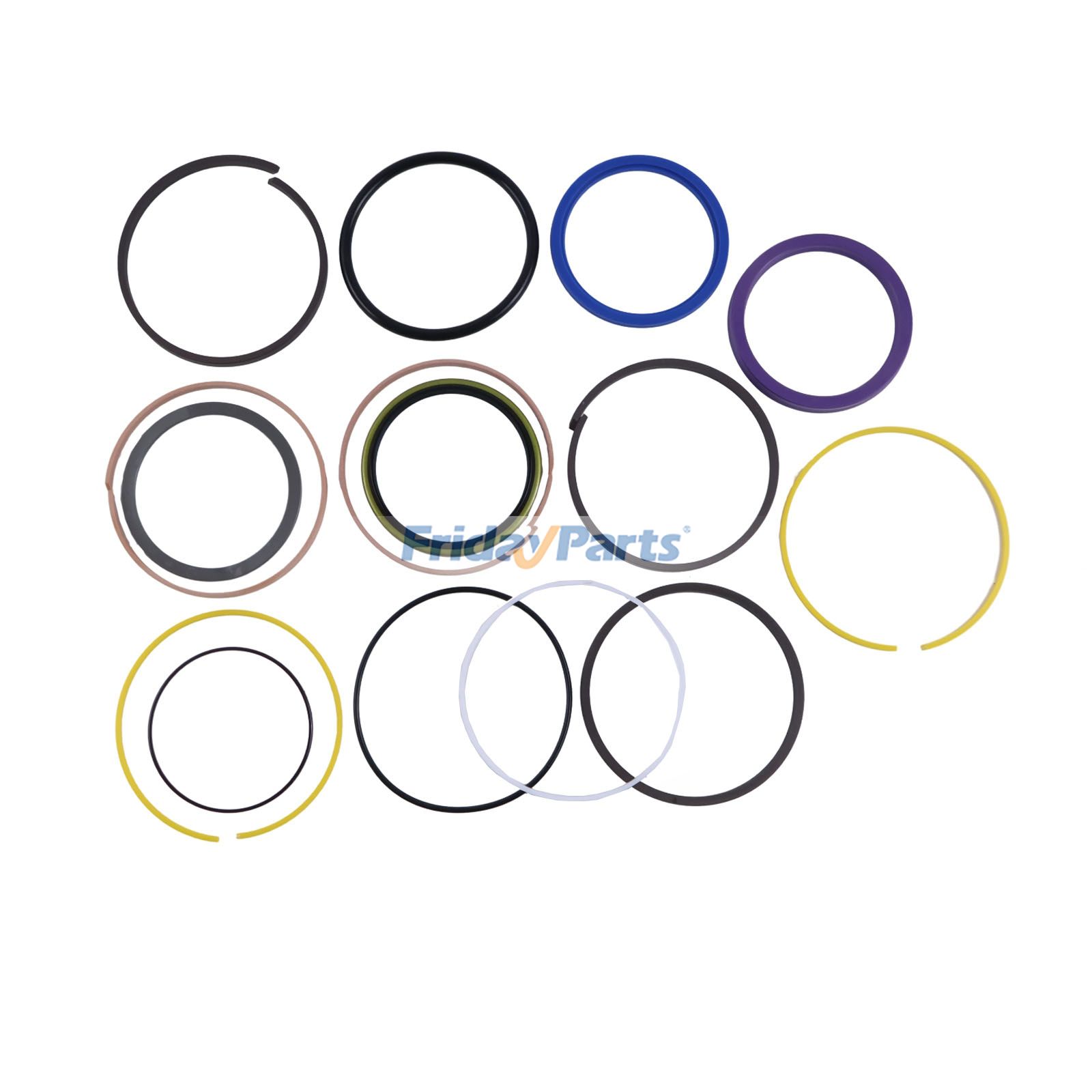 Kit de joint de vérin de flèche AH173457 pour excavatrice John Deere 200LC 200CLC