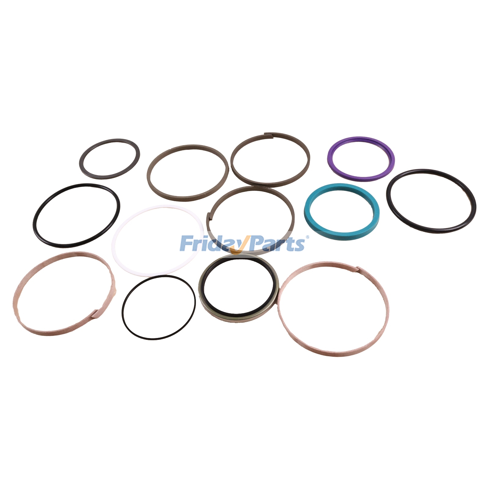 Boom Cylinder Seal Kit AT192076 for John Deere Excavator 790 790D 792 Feller Buncher 793D