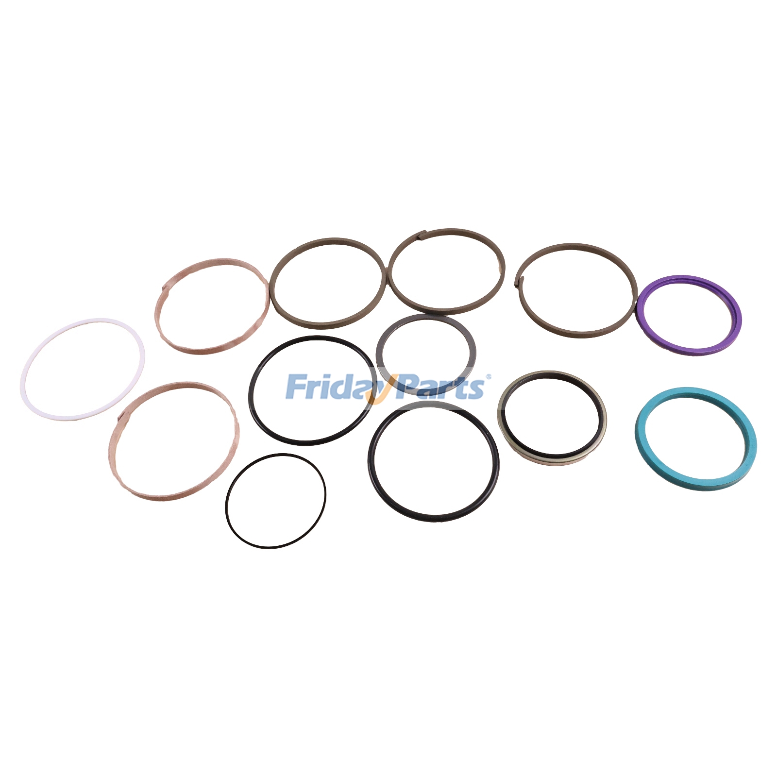 Boom Cylinder Seal Kit compatible with Excavator