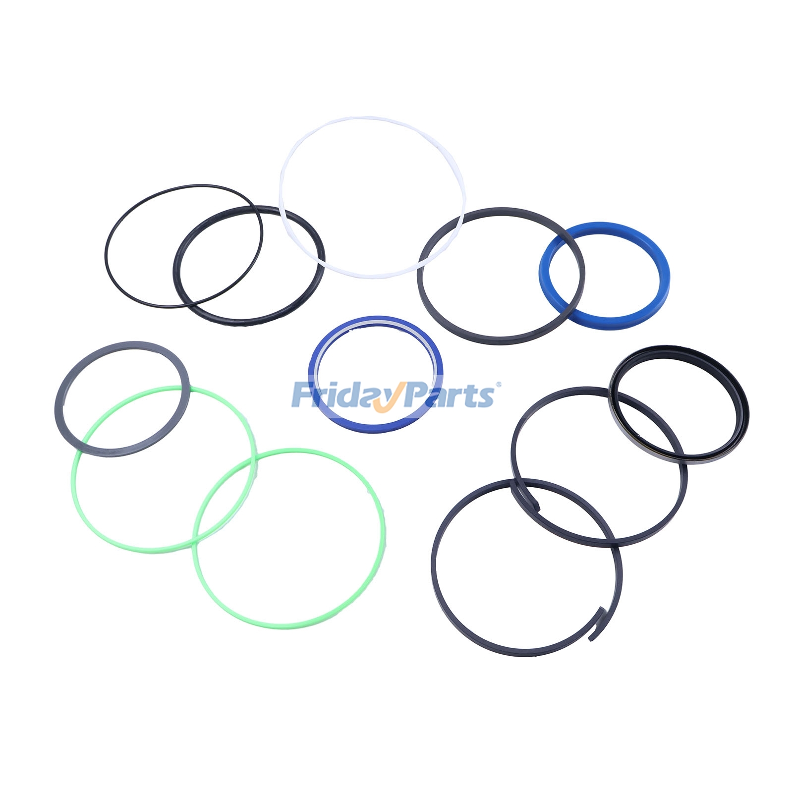 Escavadora  Para JOHN DEERE - Kit de vedação do cilindro da lança AT194457 TH103324 para escavadeira John Deere 790 792