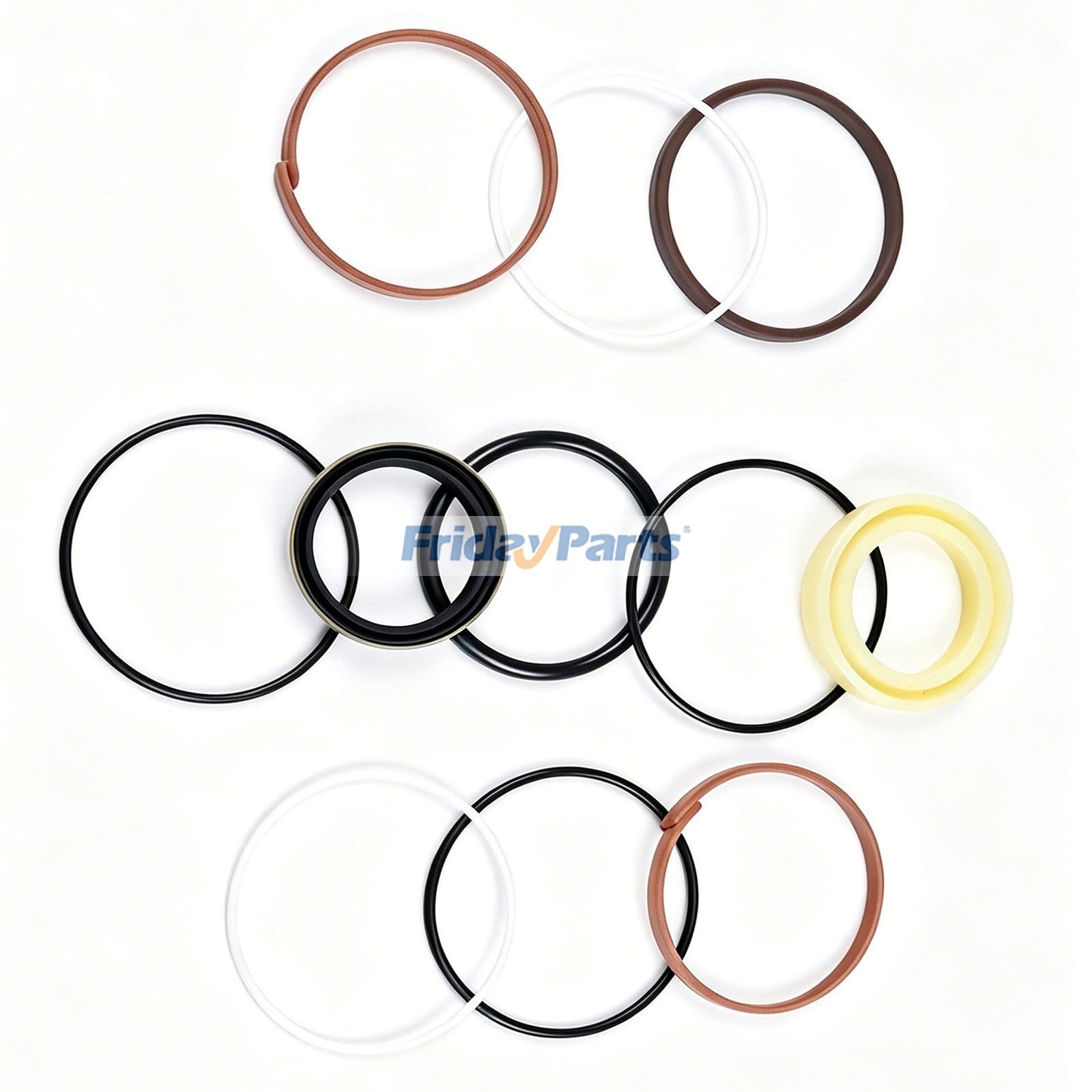 Kit de sellos para cilindro de pluma para excavadora Kubota KX121-2 Para KUBOTA