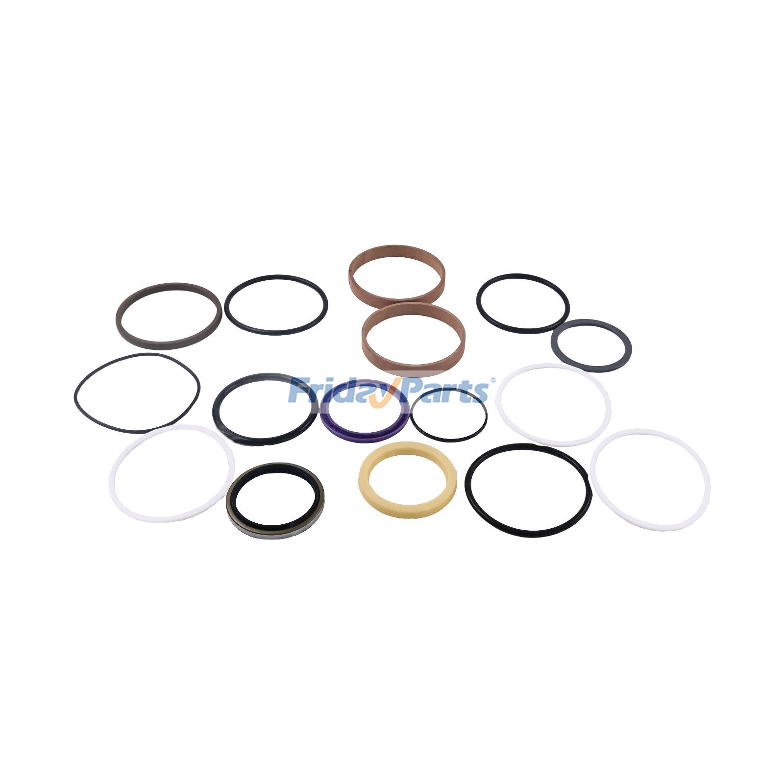 Kit de vedação do cilindro da lança para escavadeira Link-Belt 2700 para Escavadora 