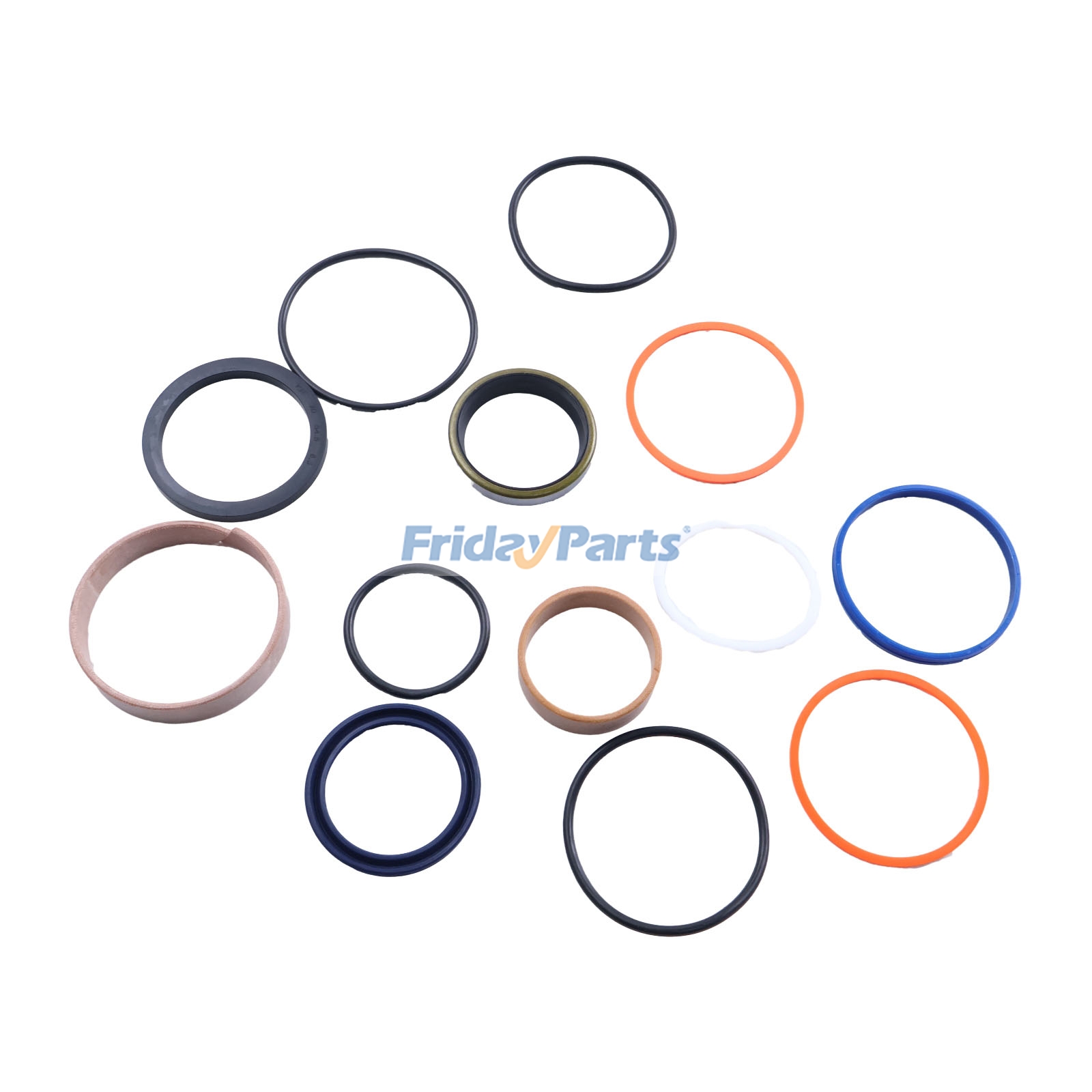 Escavadora  Para VOLVO - Kit de vedação do cilindro da lança para escavadeira Volvo EC25