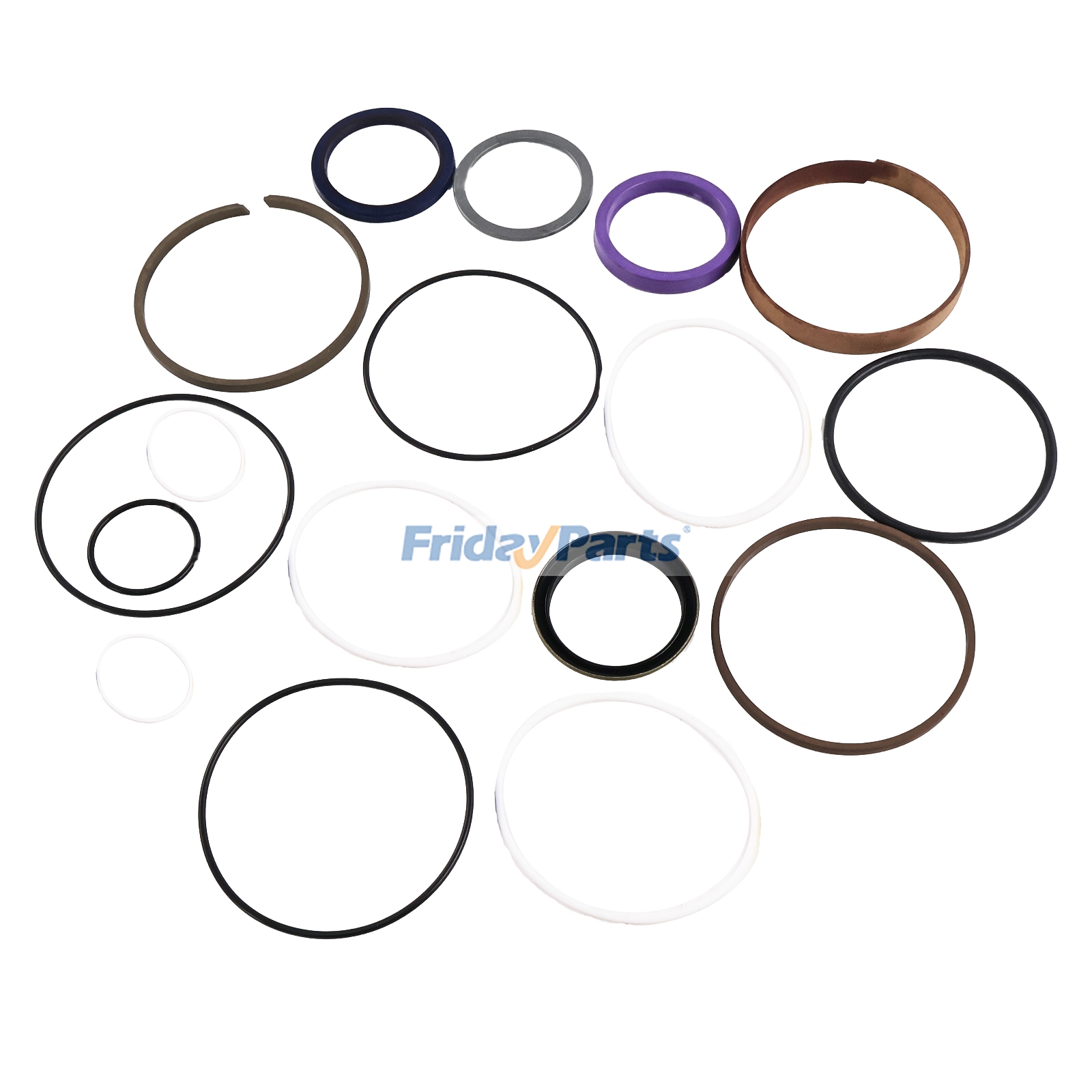 Boom Cylinder Seal Kit K9005862 401107-00260A for Doosan Daewoo Excavator DX55 DX55MT