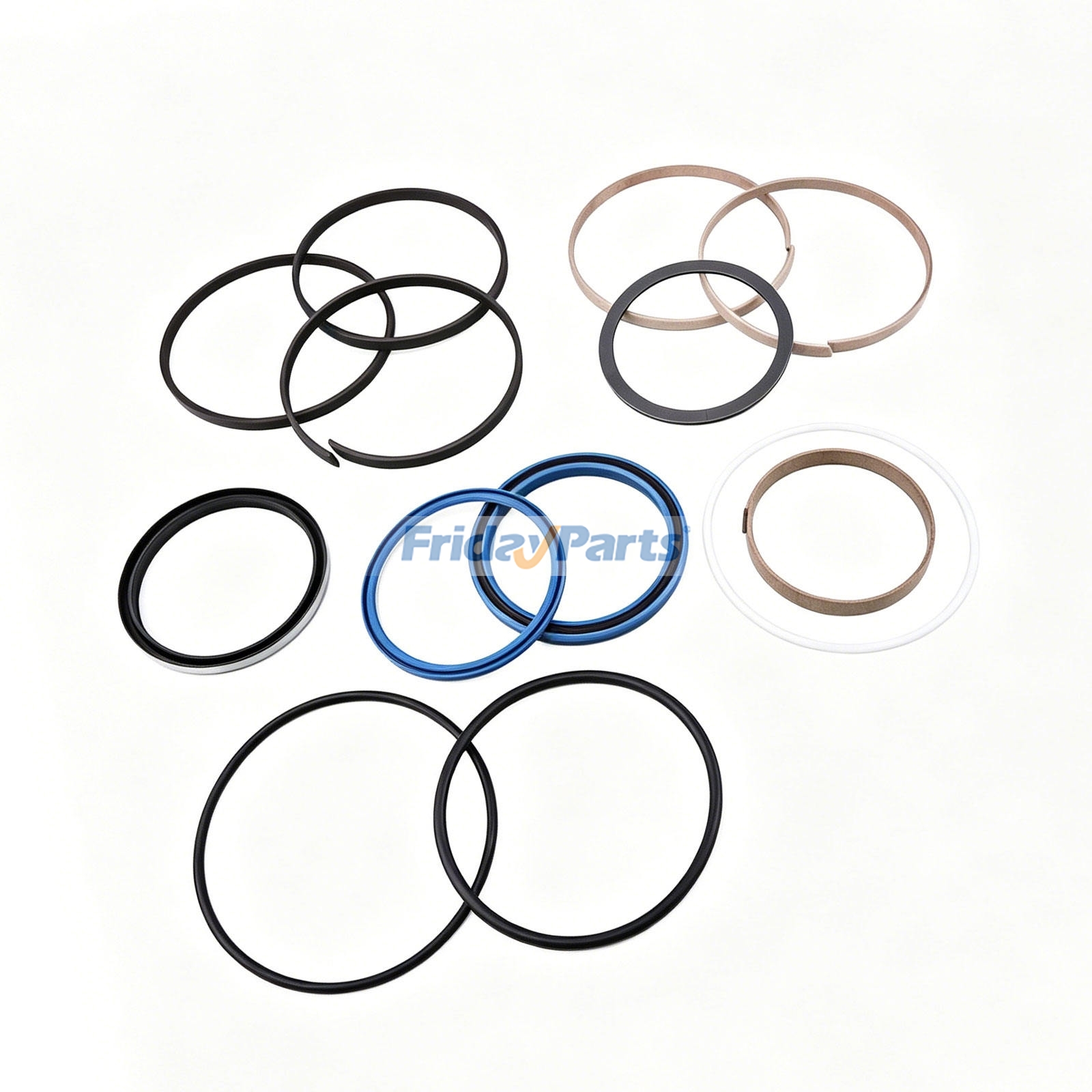 Kit de sello de cilindro de pluma LZ00440 para excavadora CASE CX460 de FridayParts
