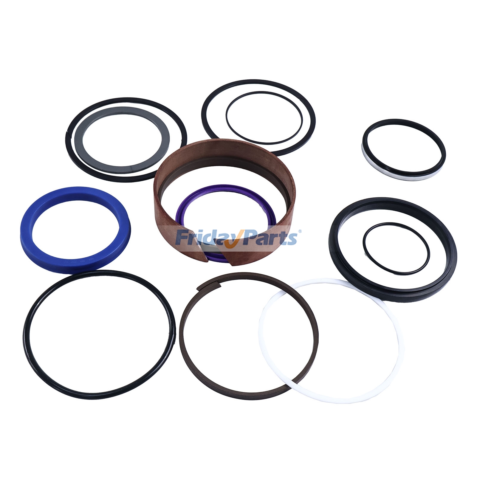 FridayParts Dichtungssatz für Auslegerzylinder