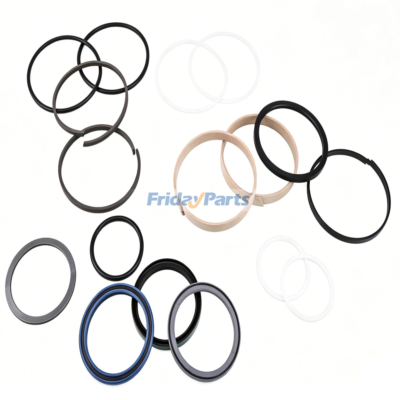 Boom Cylinder Seal Kit VOE14589129 for Volvo Excavator EC200B EC200D EC210B EC210C EC210D EC235C