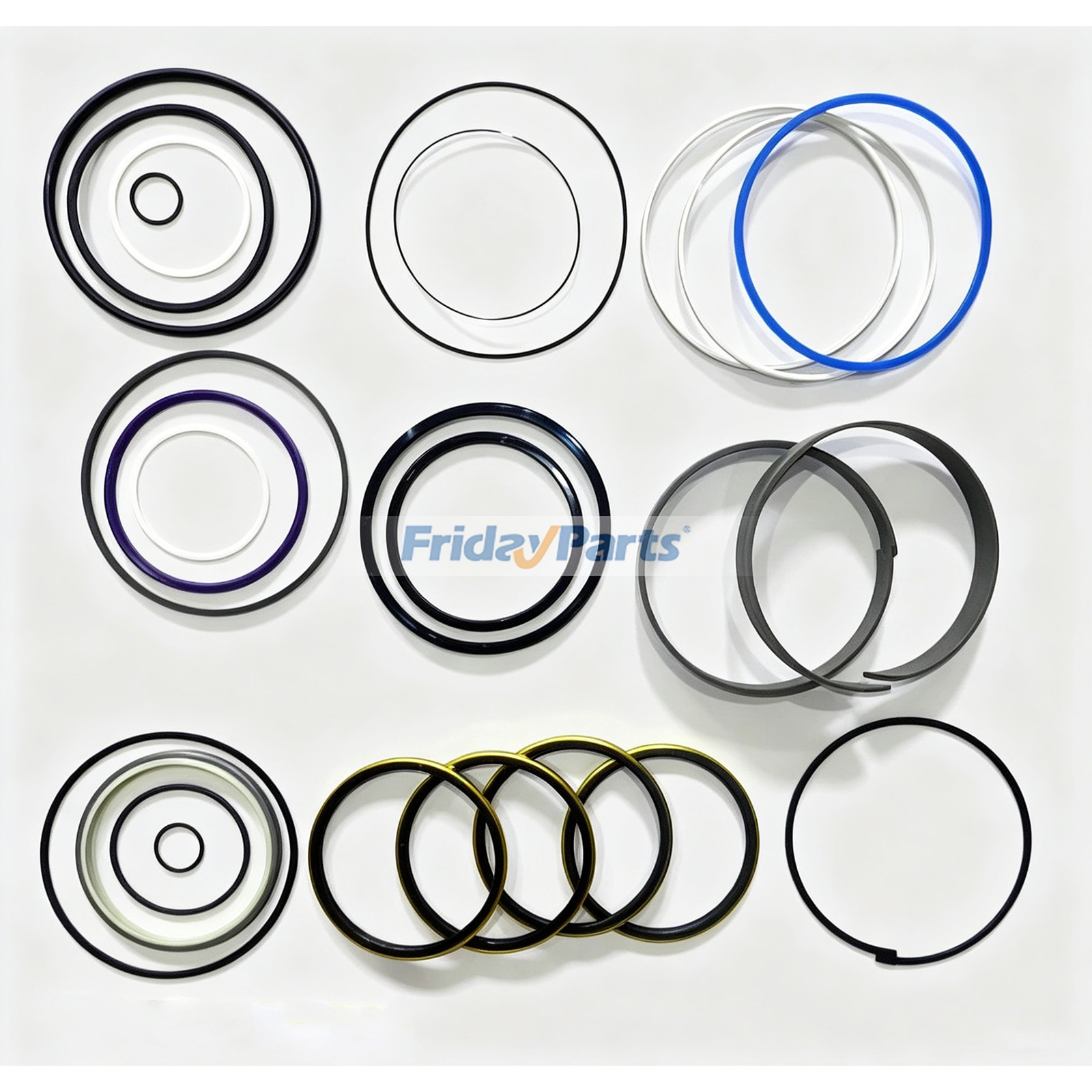 Auslegerzylinder-Dichtungssatz XKCC-01249 für Hyundai Bagger R1200-9