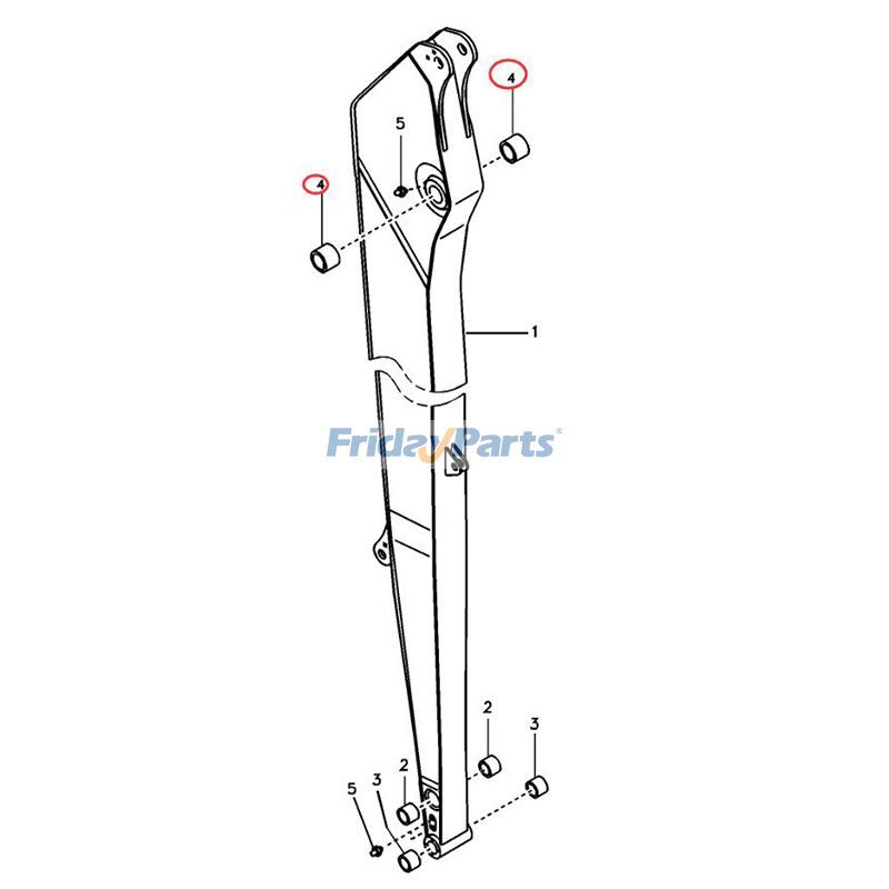 Boom Dipper Arm Bushing for Excavator,Loader