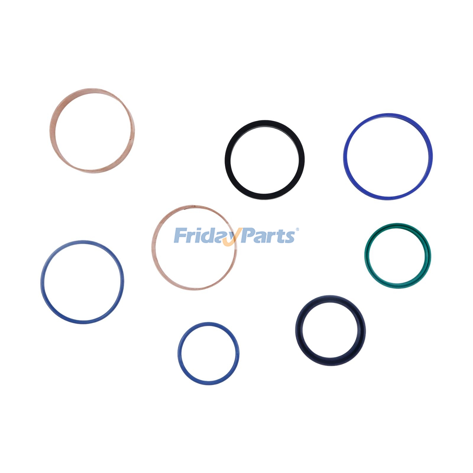 Boom Extension Cylinder Seal Kit compatible with Telehandler