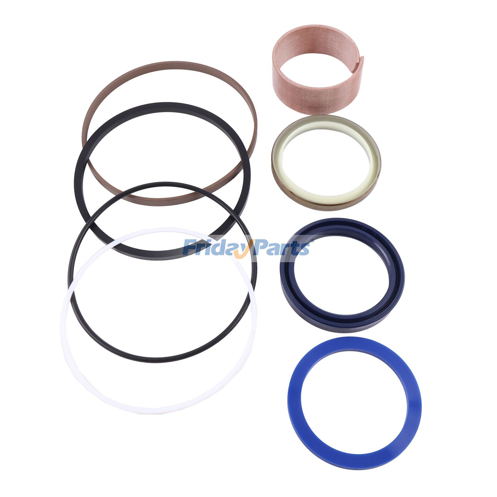 FridayParts Dichtungssatz für Auslegerhubzylinder
