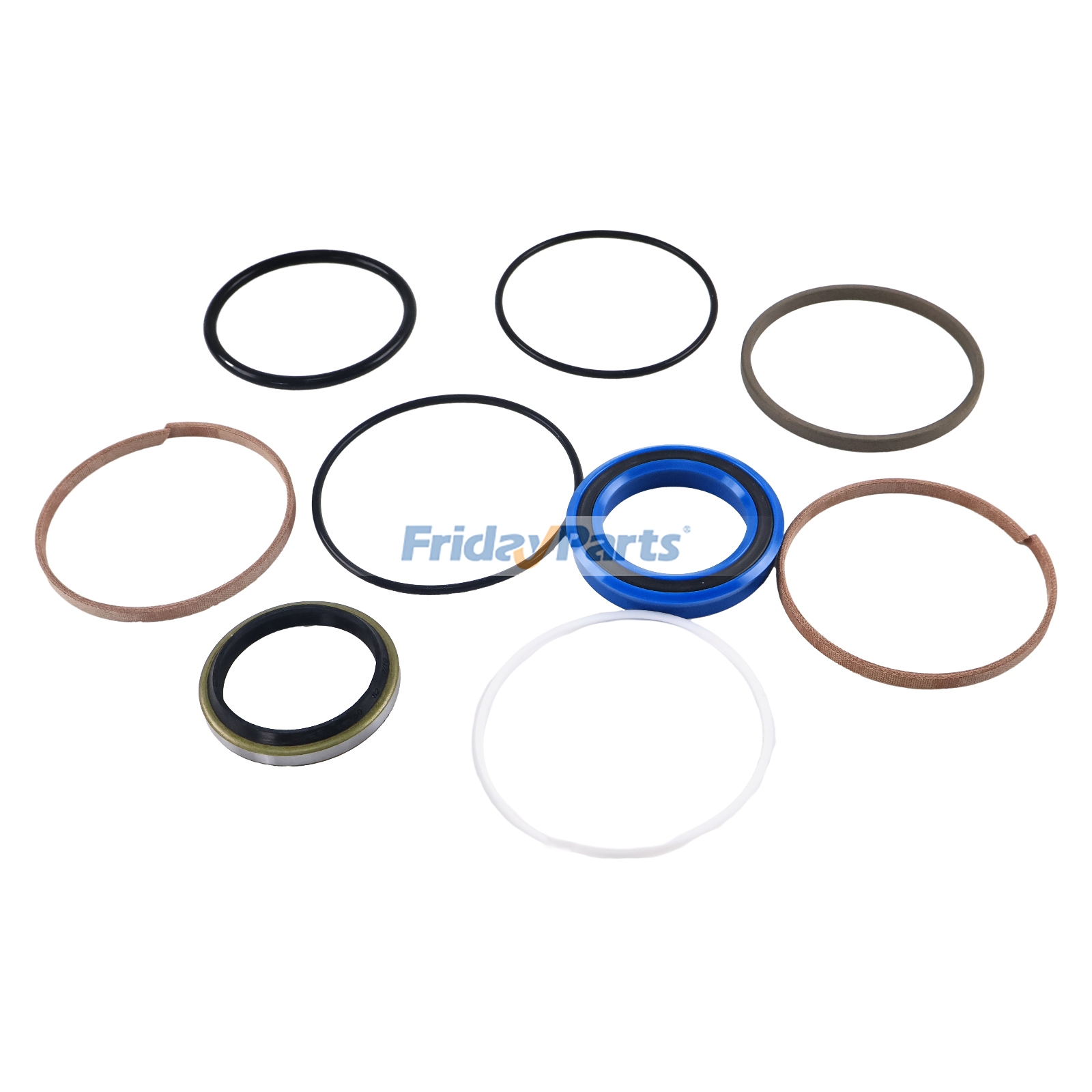 Ausleger-Schwenkzylinder-Dichtungssatz 4635157 für Hitachi-Bagger ZX40U-2 ZX50U-2