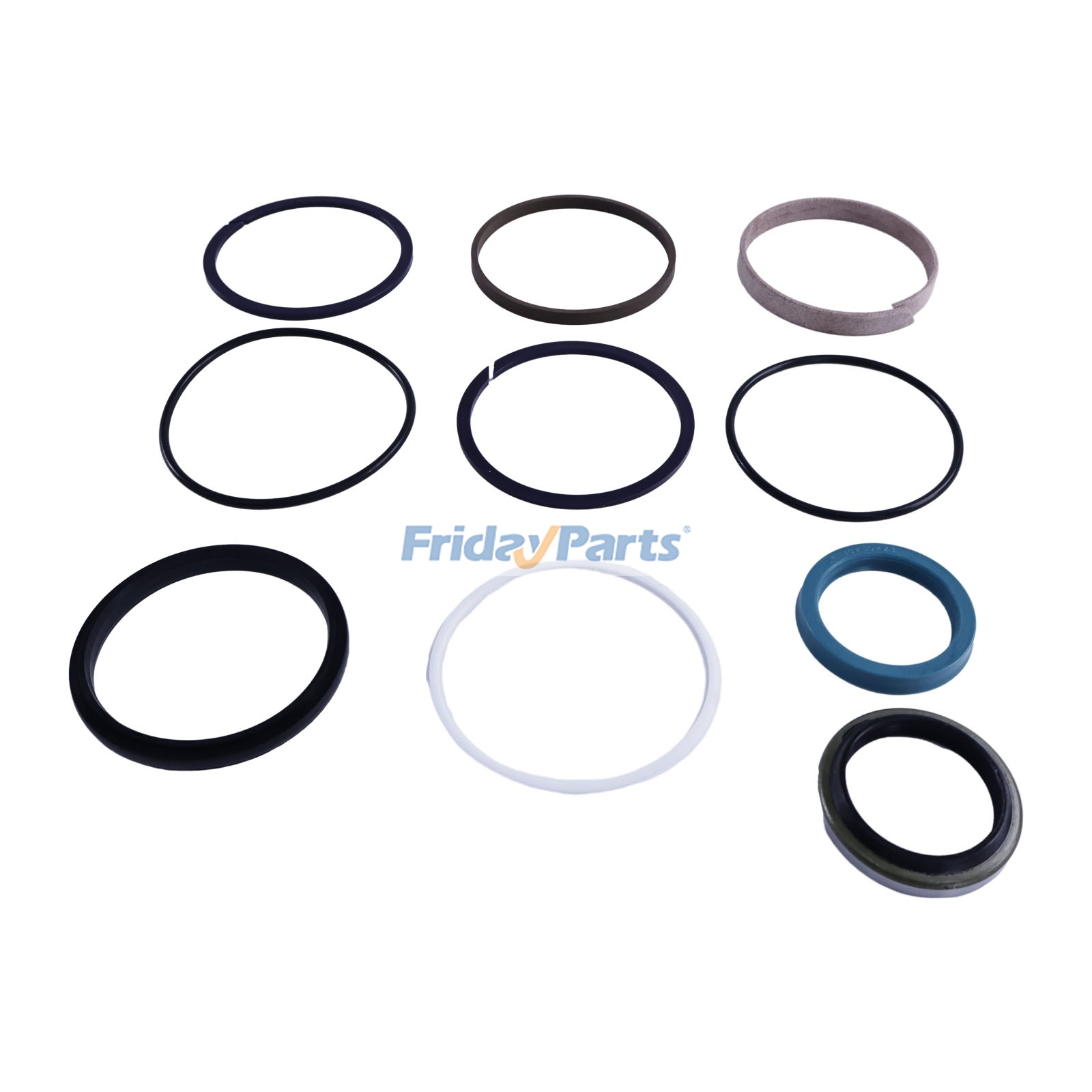 Kit de sello de cilindro de giro de pluma 707-98-23180 para excavadora Komatsu PC30MR-2 PC30MR-3 PC30MR-5