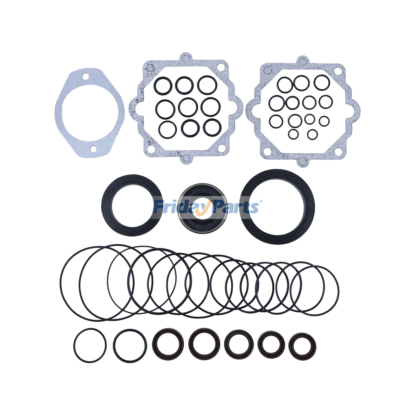 Tandem Drive Pump Seal Kit compatible with Loader