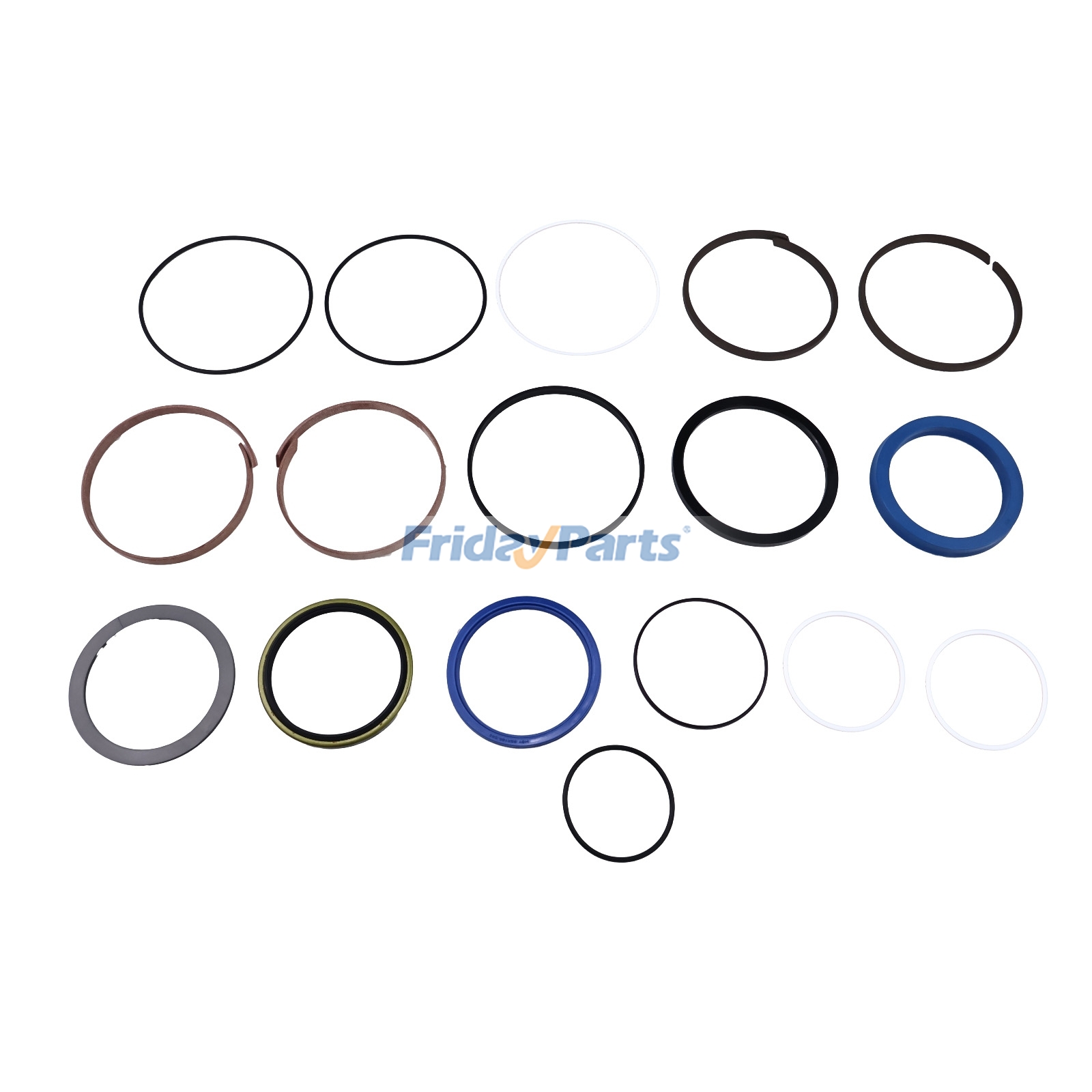 Boom Cylinder Seal Kit Doosan Daewoo compatible with Excavator