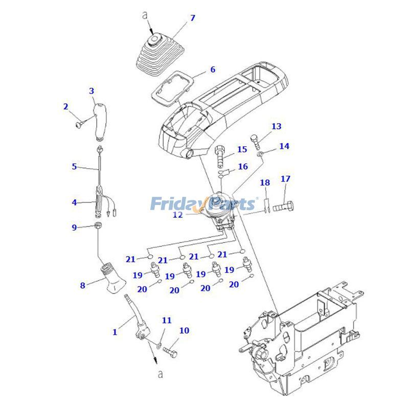 FridayPartsのブーツ1組 20Y-43-22370 PC200-7 PC300-8 PC400-8 PC450-6 PW160-7E0
