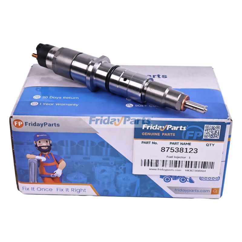 Fuel Injector 87538123 for Cummins Engine QSL9 6C 8.3L New Holland Tractor T9010 TJ280 T9020 TJ330