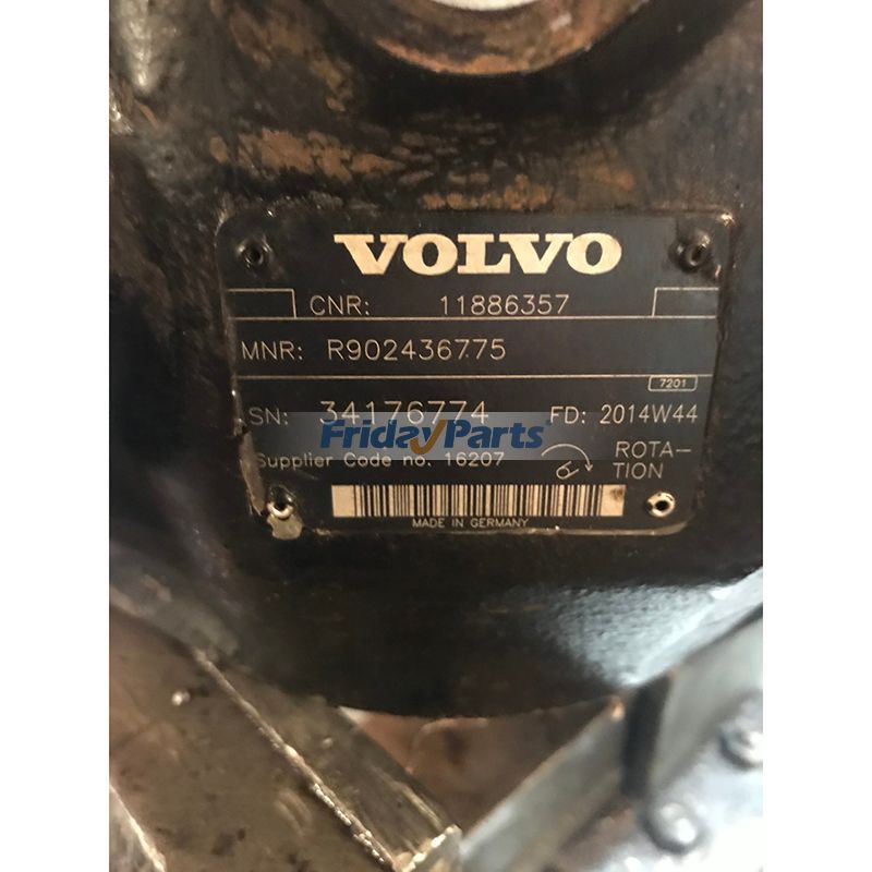 Loader Bosch Rexroth A10V074 Hydraulic Pump Backhoe