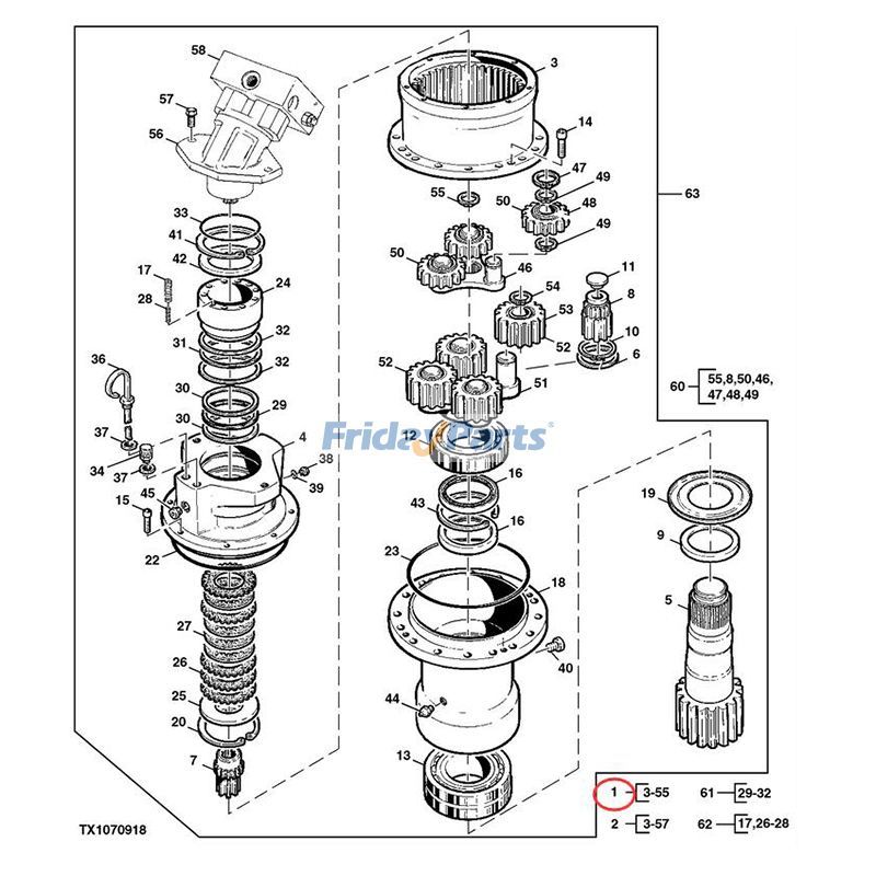 Bosch Rexroth Hydraulic Axial Piston Motor 950 953G 803M 859M in Stock in China