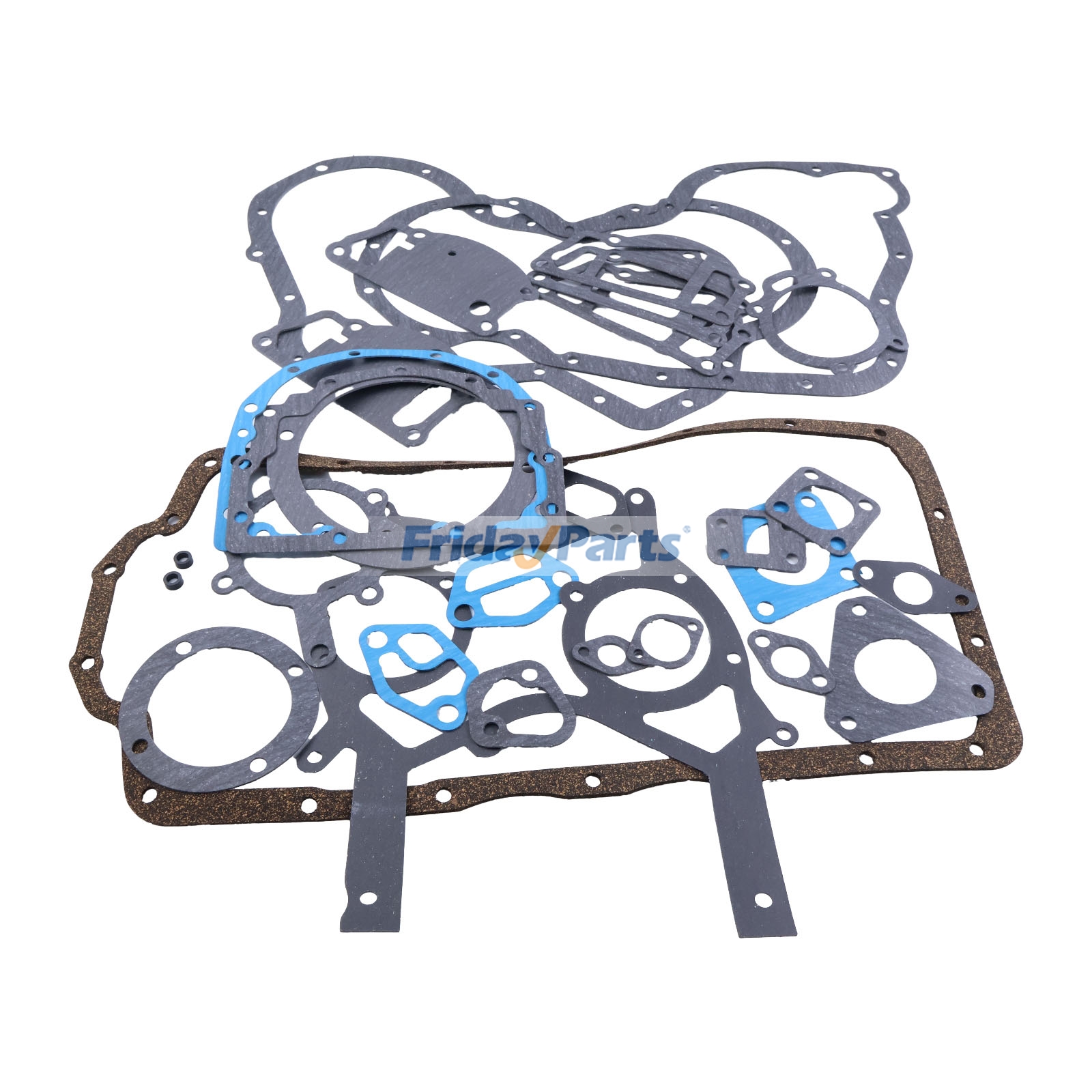 Motor,Empilhadeira ,Carregadora ,Trator Para CAT,Para JCB,Para Massey Ferguson,Para Landini - Kit de junta inferior U5LB1159 U5LB0045 U5LB0037 para motor Perkins T4.236 A4.248 Trator Massey Ferguson 3060 3065 3370